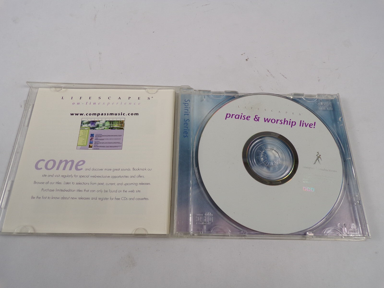 Life Scapes Praise&Worship Live Concert Salvation Faith Spirit Series BlessCD#51