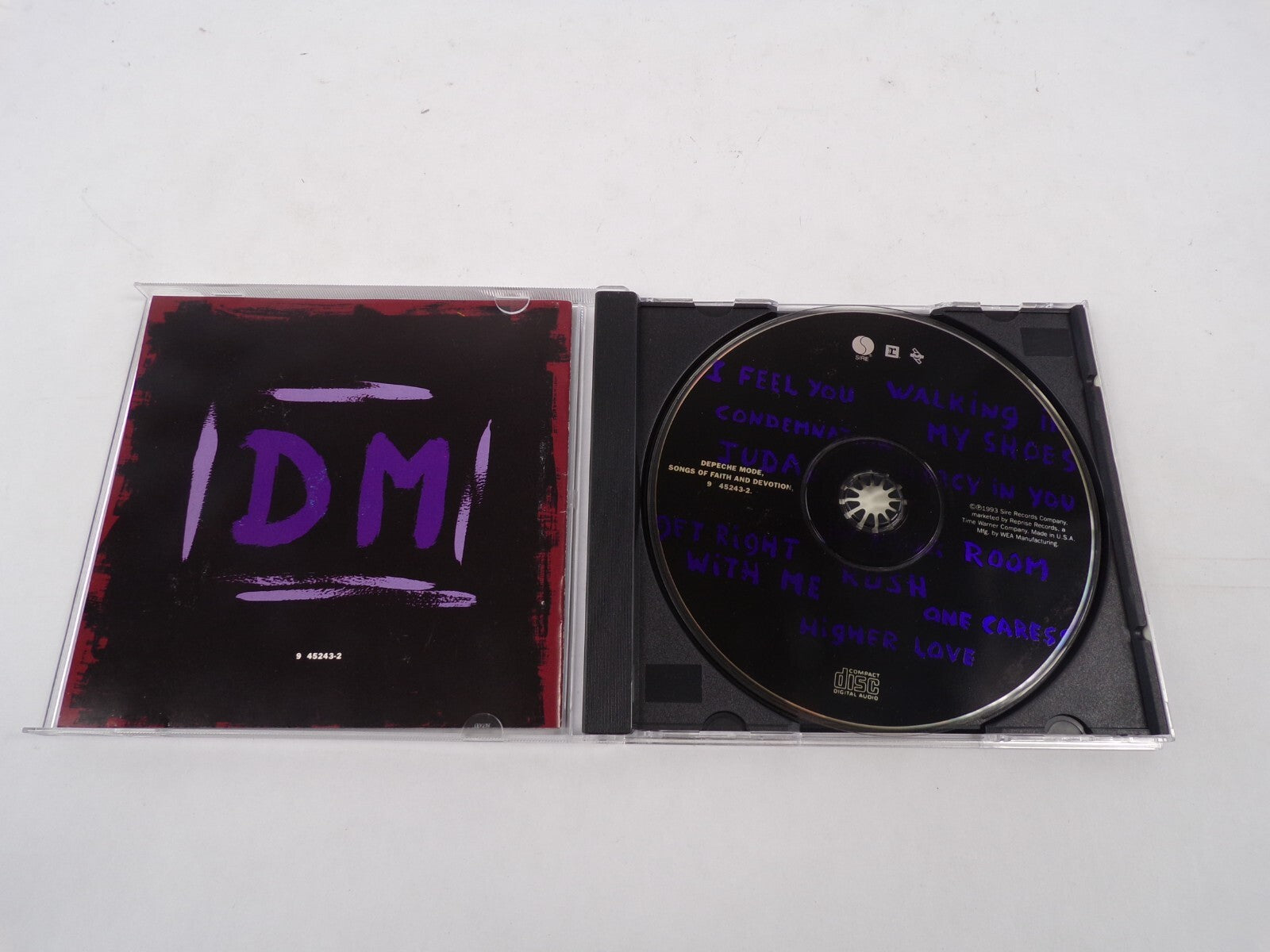 Depeche Mode Songs Of Faith And Devotion I Feel You Walking In My Shoes CD#25