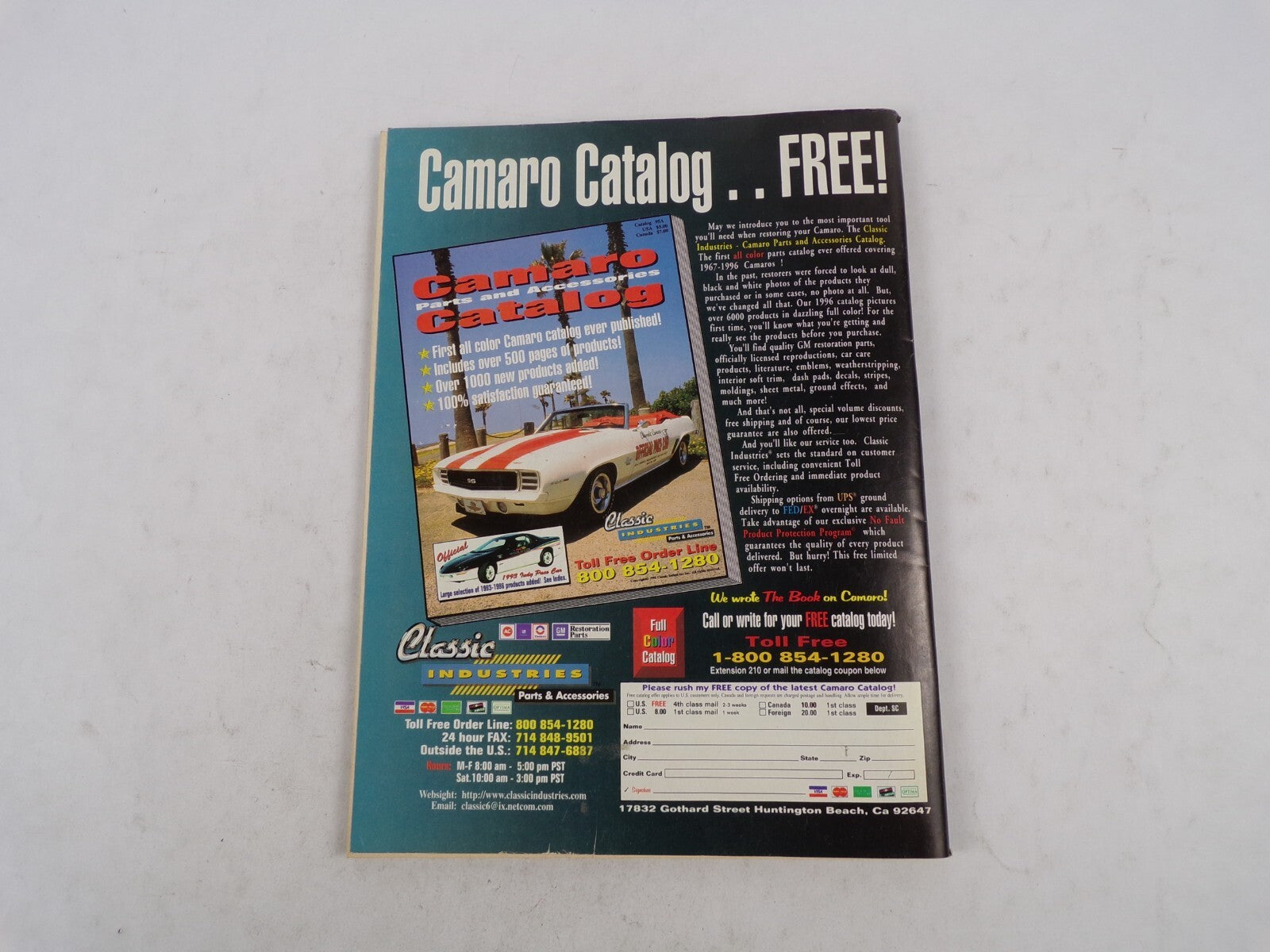 October 1996 Super Chevy Classic Convertibles Droppin' The Top For Fun In The Su