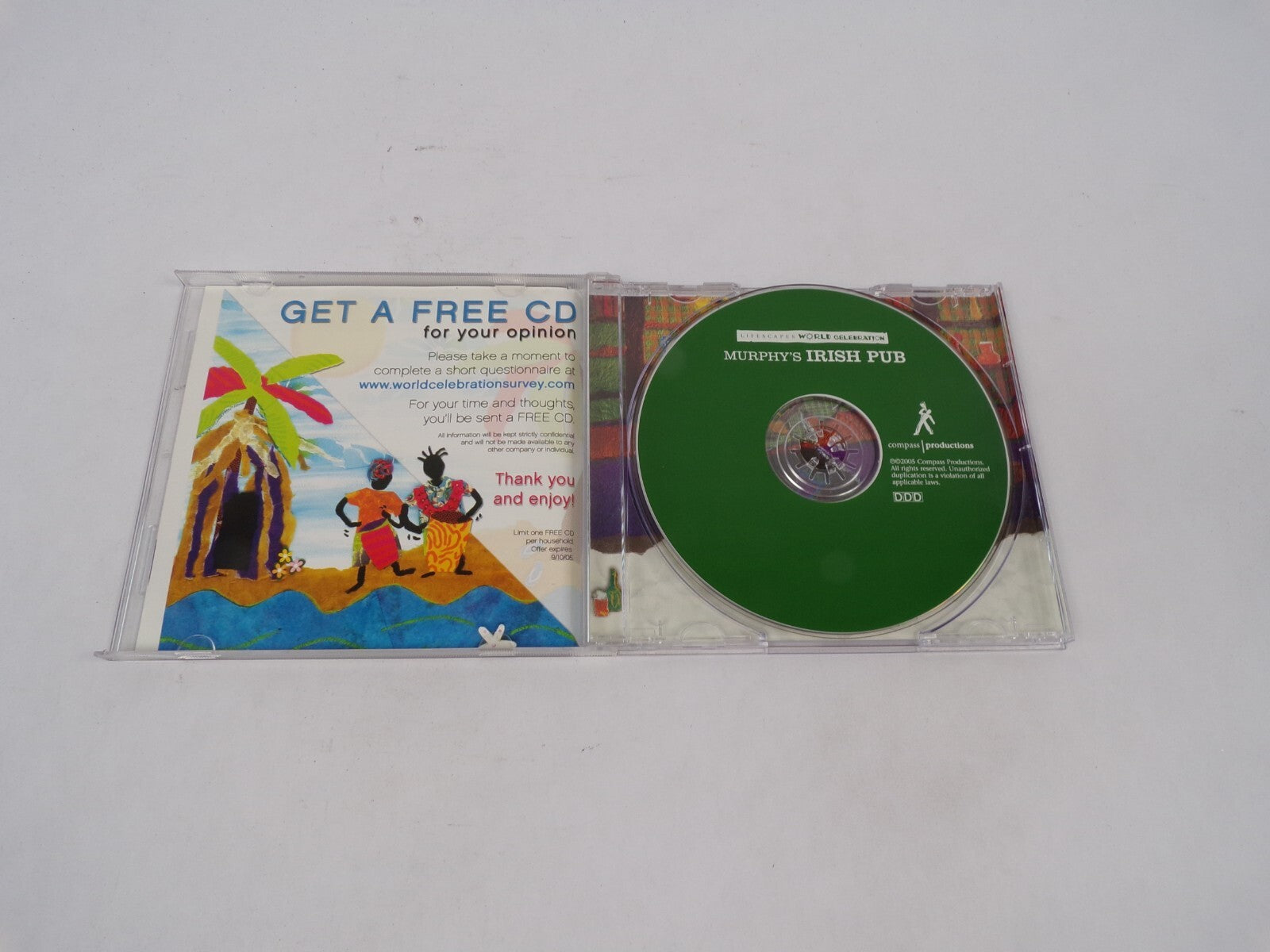 Murphy's Irish Pub Jackson's/The Queen Of May/Sherlock's Paidin O'Rafferty CD#69