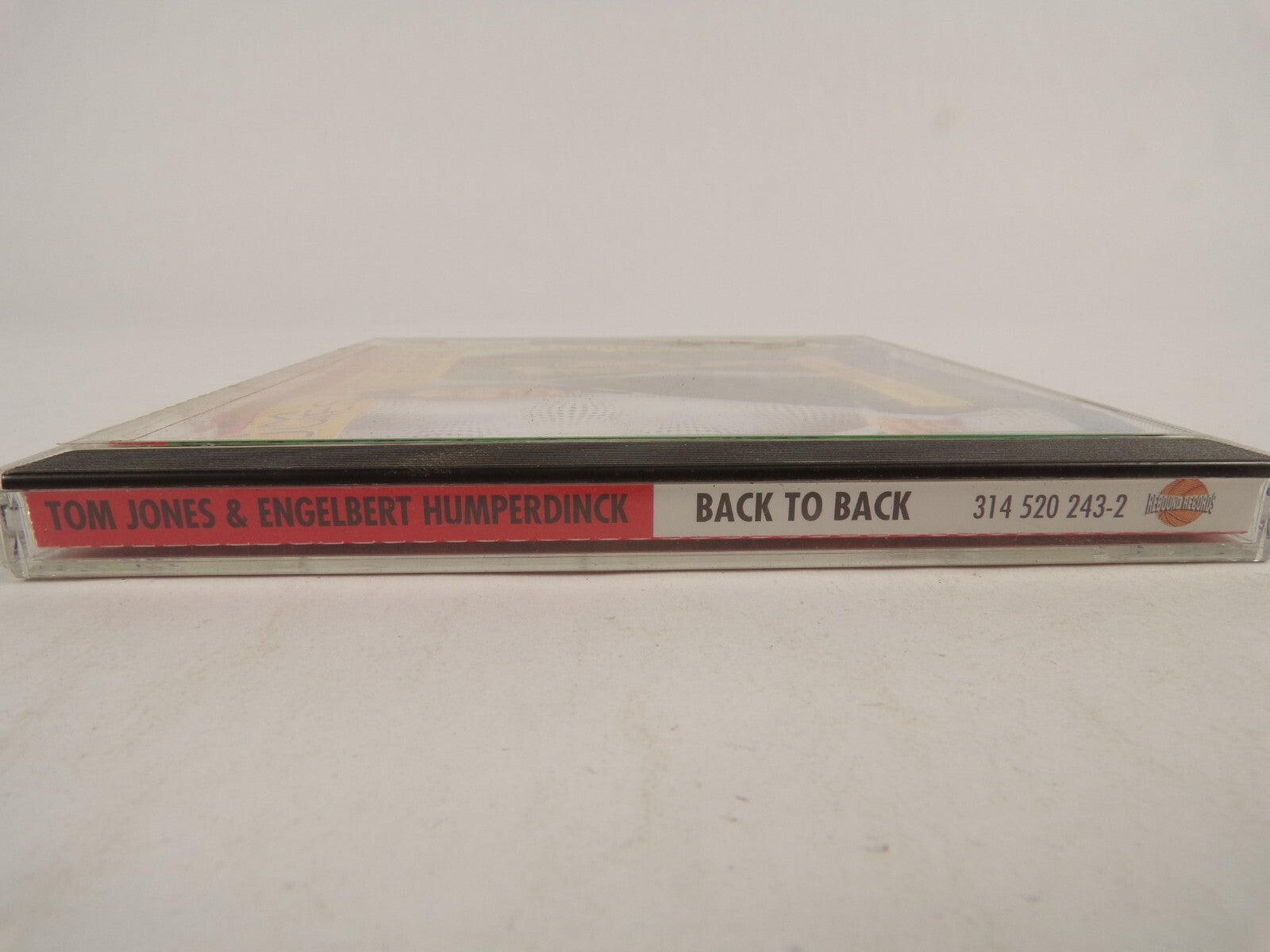 Tom Jones & Engelbert Humperdinck Back To Back Not Responsible CD#54
