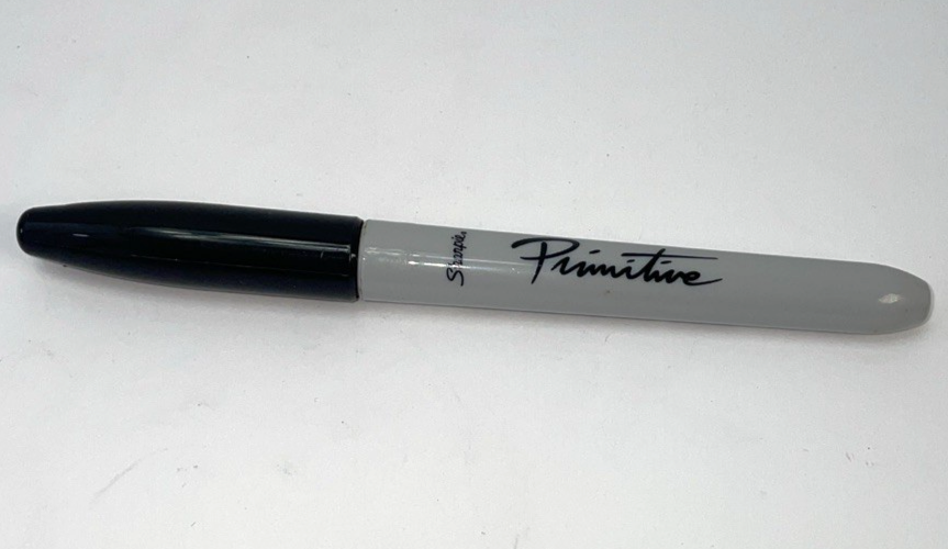 Primitive Skateboards " DEFINE " Black Fine Sharpie Marker - Extremely Rare Find