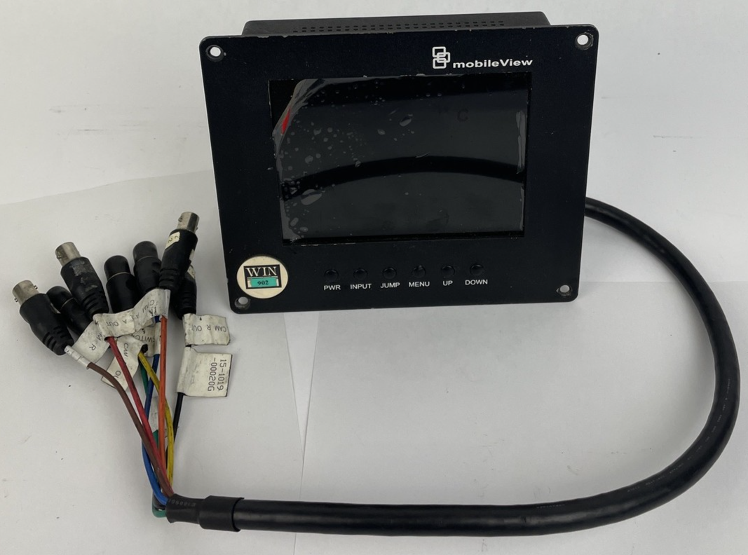 GE Security MobileView 5.6in LCD Monitor MVQ-7201-00-00 Transit Rated 3CH