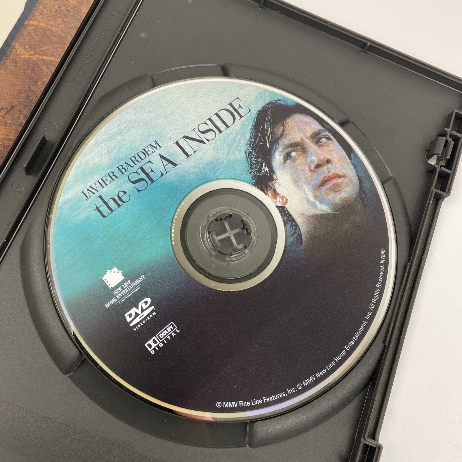 The Sea Inside DVD Mar Adentro Javier Bardem 2004 Academy Award Winner MINT Disc
