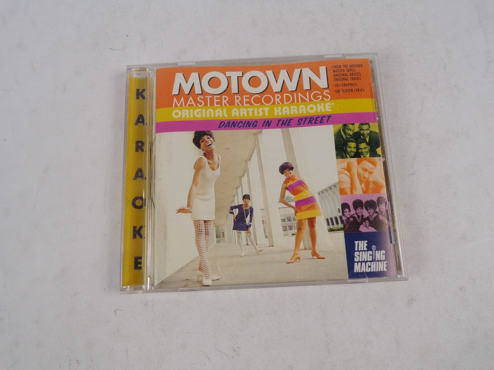 Motown Master Recordings Original Artist Haraoke Dancing In The Street KaraCD#22