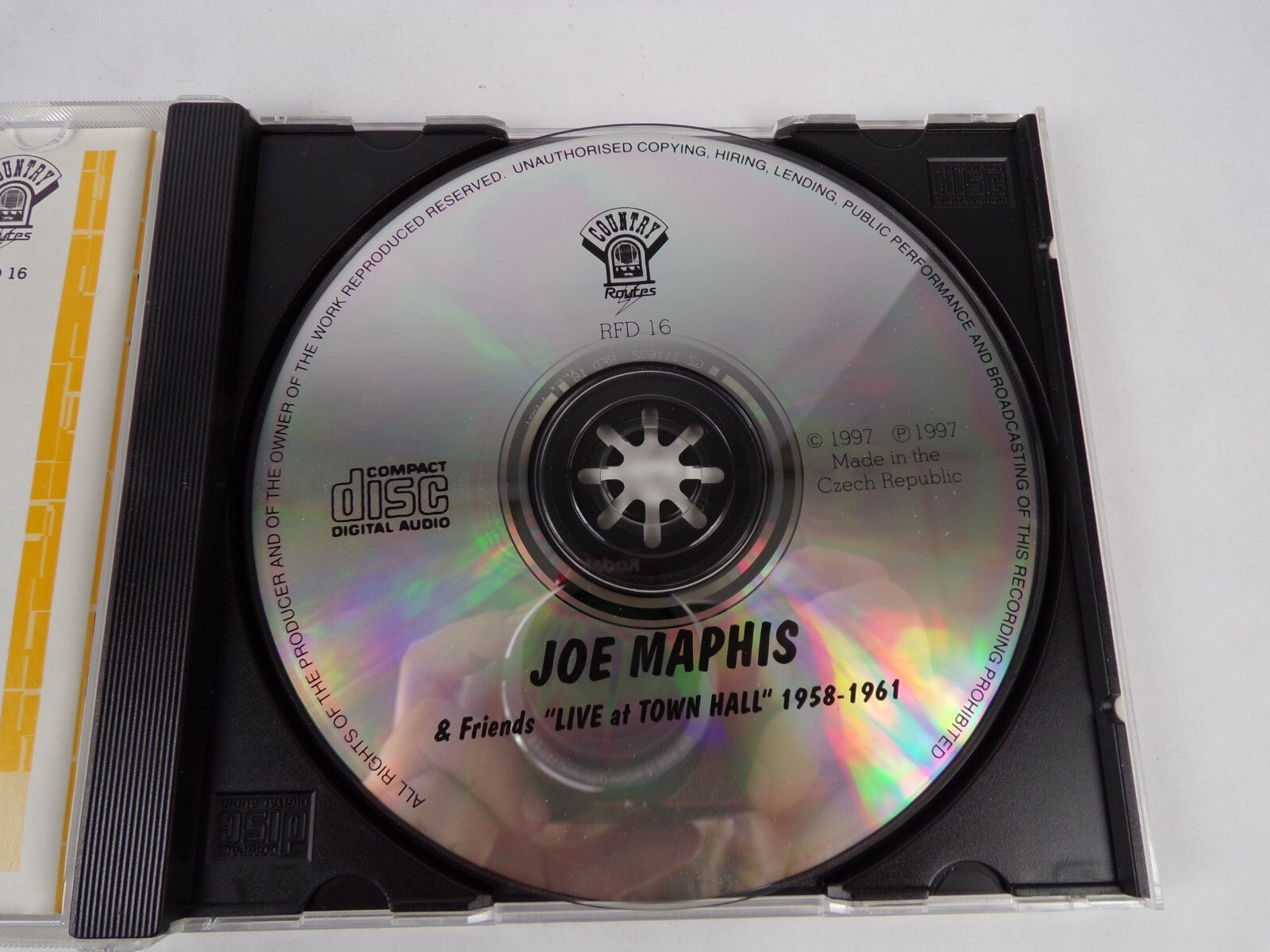 Joe Maphis & Friends Live At Town Hall Greatest Hits CD #9
