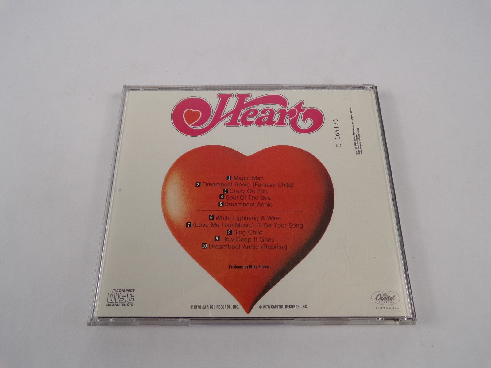 Heart Dreamboat Anne Magic Man Dreamboat Annie Crazy On You Soul Of The SeaCD#12