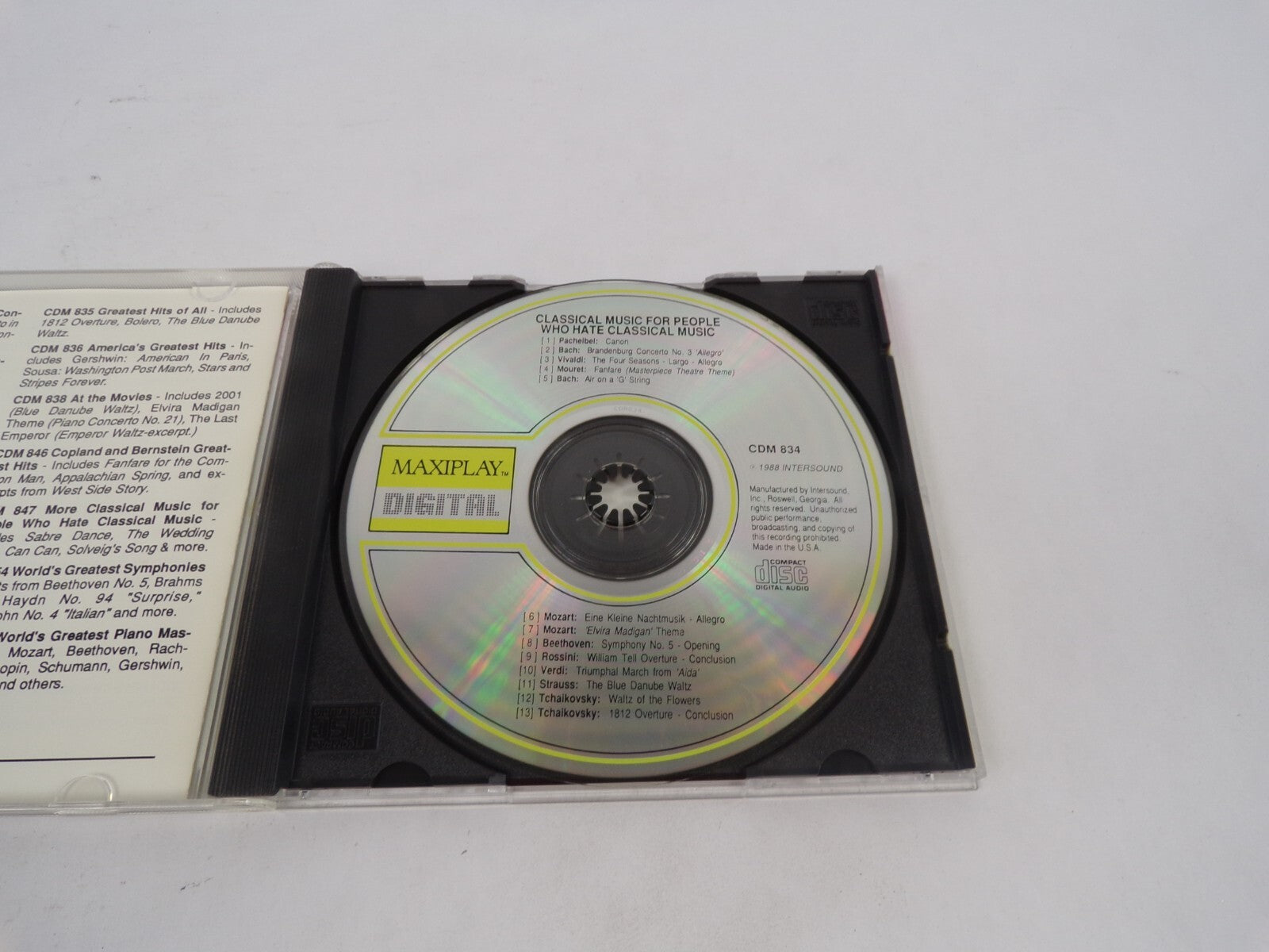 Classical Music For People Who Hate Classical Music Pachelbel Bach Vivaldi CD#69