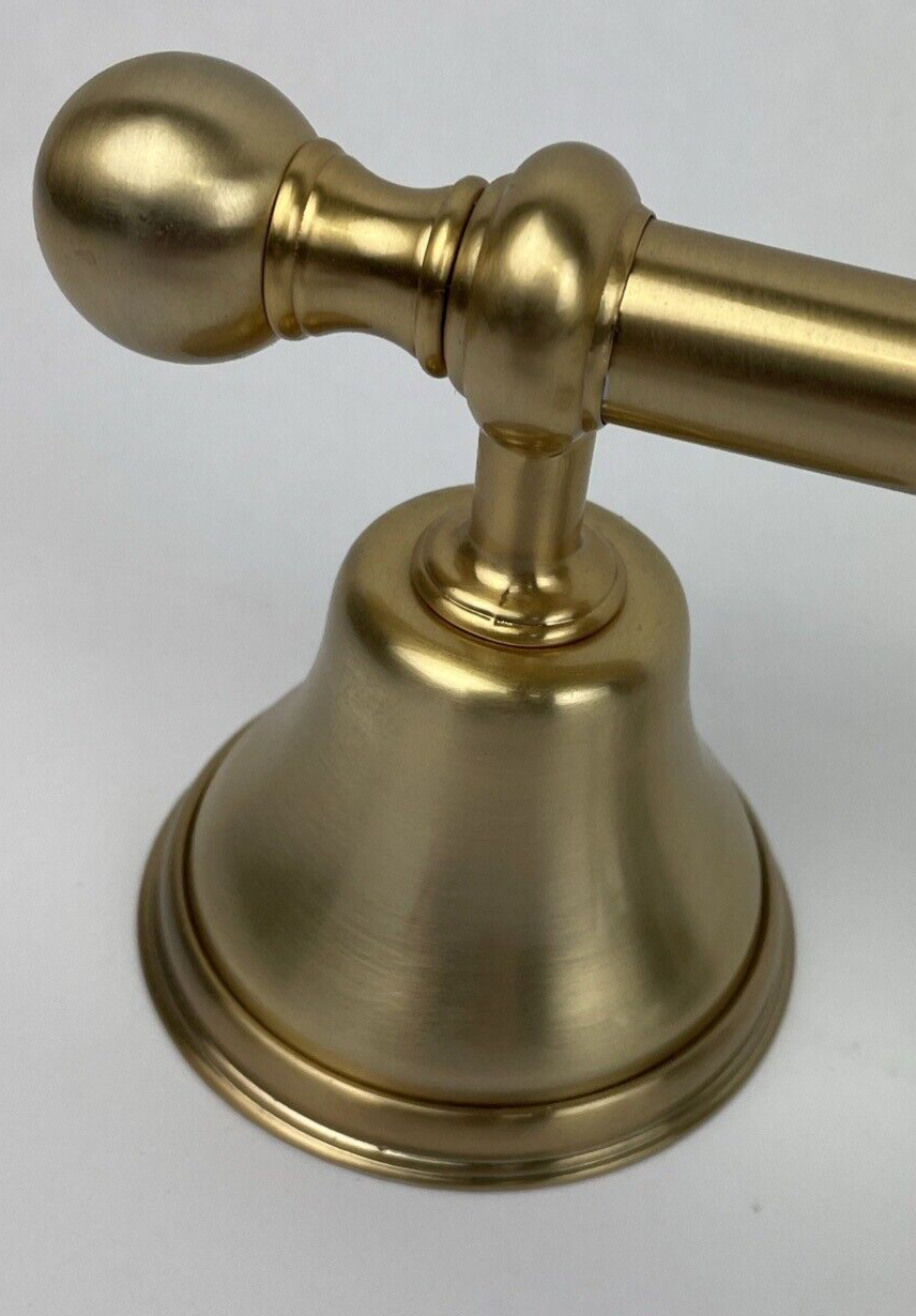 New Classic JADO Bathroom Towel Bar NCL/CEN 18” 038460.100 Gold Chrome Finish