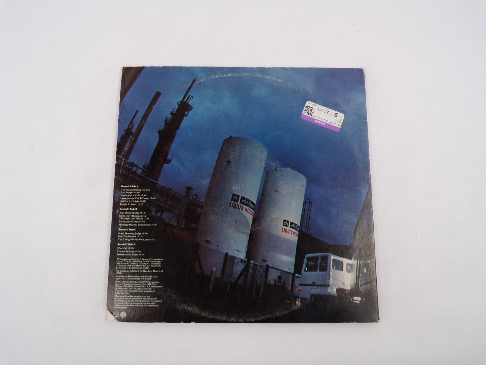 10cc Live And Let Live The Second Sitting For The Last Supper You've Got A Cold