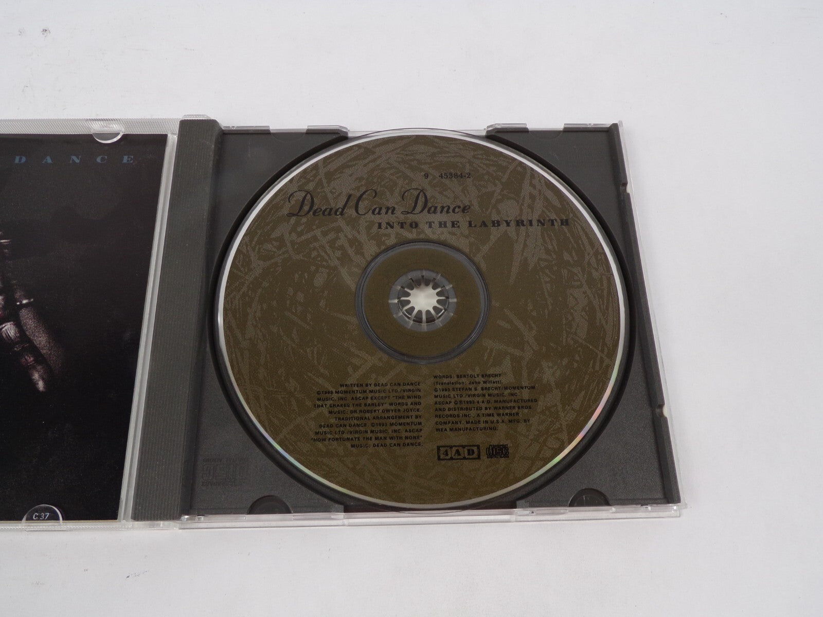 Dead Can Dance Into The Labyrinth Yuluga The Ubiquitous Mr LovegroveThe CD#68