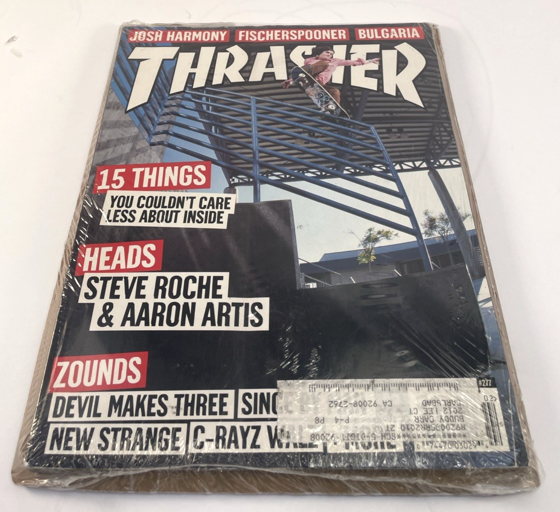 Thrasher Magazine - February 2004 Josh Harmony Cover / Interview