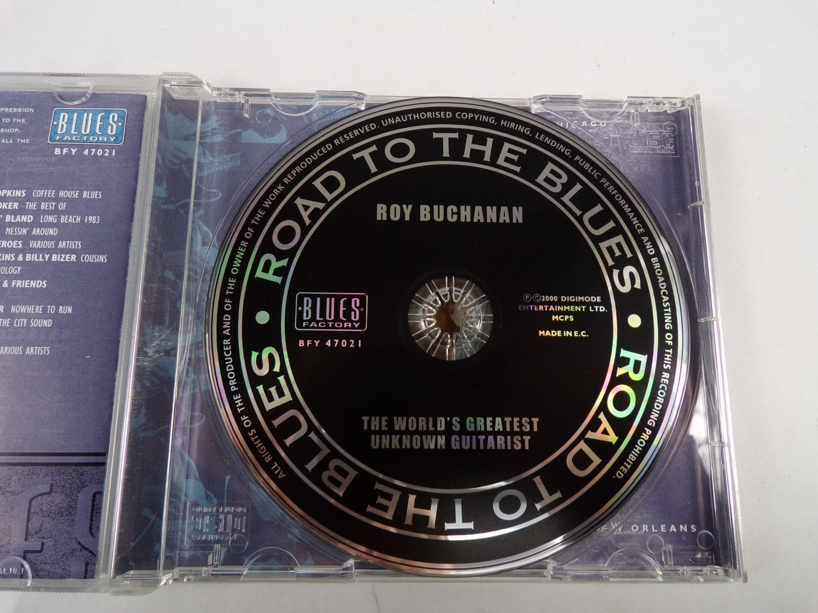 Roy Buchanan The World's Greatest Unknown Guitarist Short Fuse Hey Joe CD#59