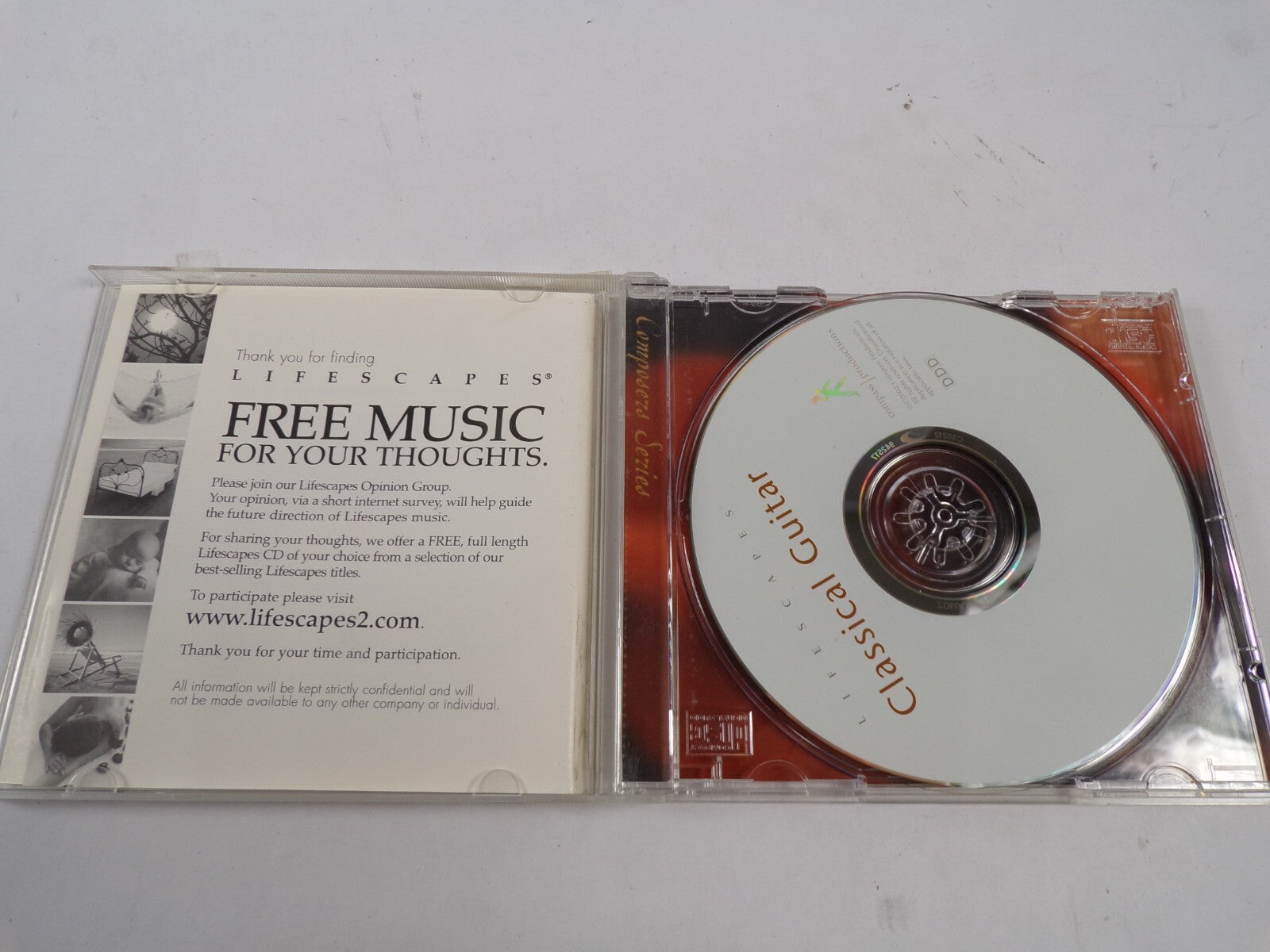 Classic Guitar Brilliant Melodic Passion Life Scapes Gymnopedie CD#48