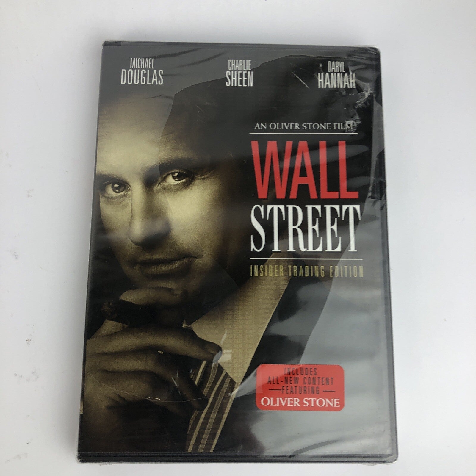 Wall Street DVD - Wall Street Movie - Michael Douglas Charlie Sheen - NEW SEALED