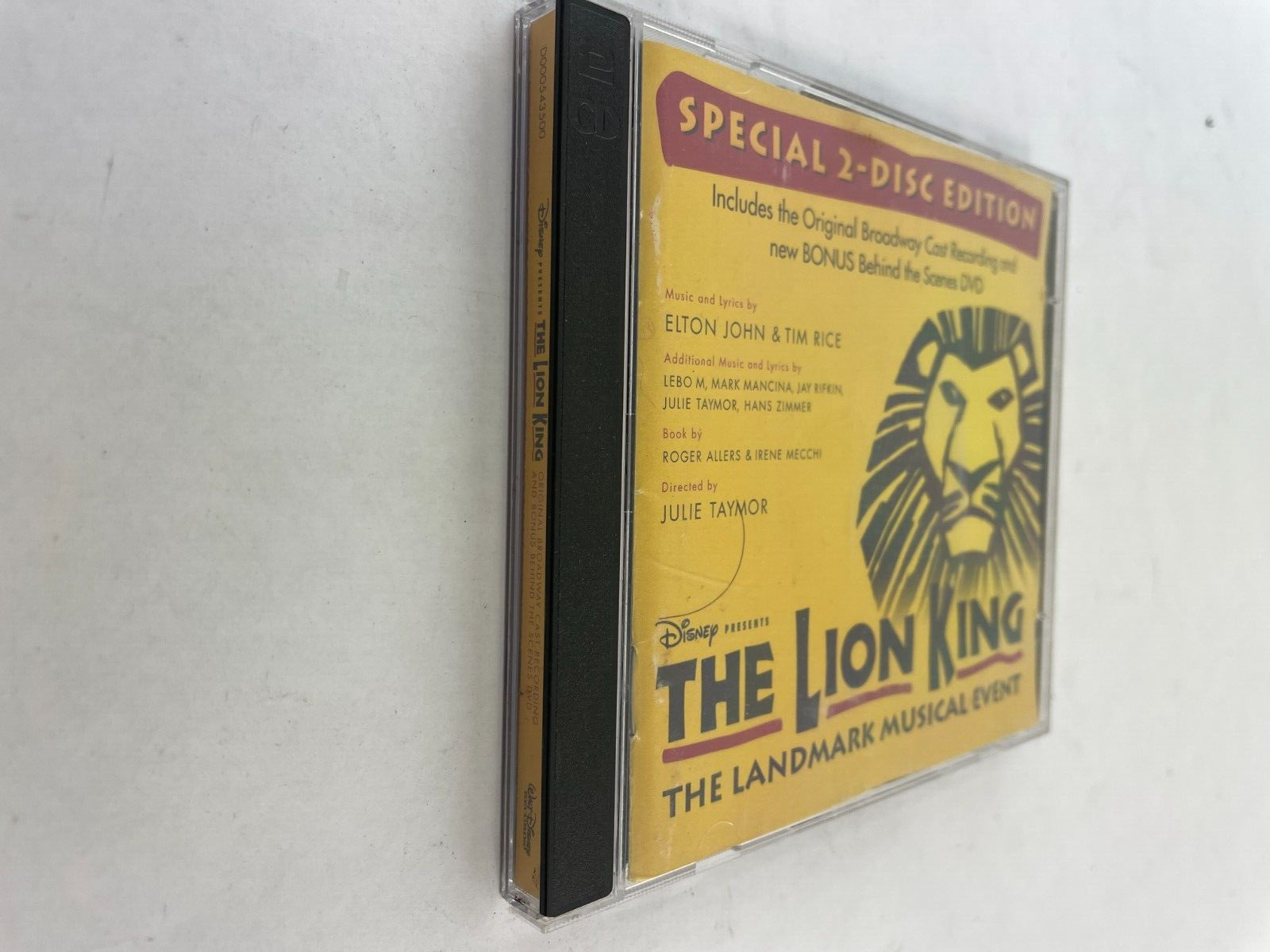 The Lion King The Landmark Musical Event Special 2 Disc Edition Disney CD#73