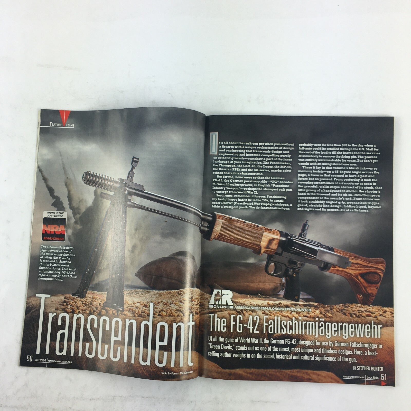 July 2014 American Rifleman Magazine Heavy Metal Rugers SR-762 Kahr's CW380