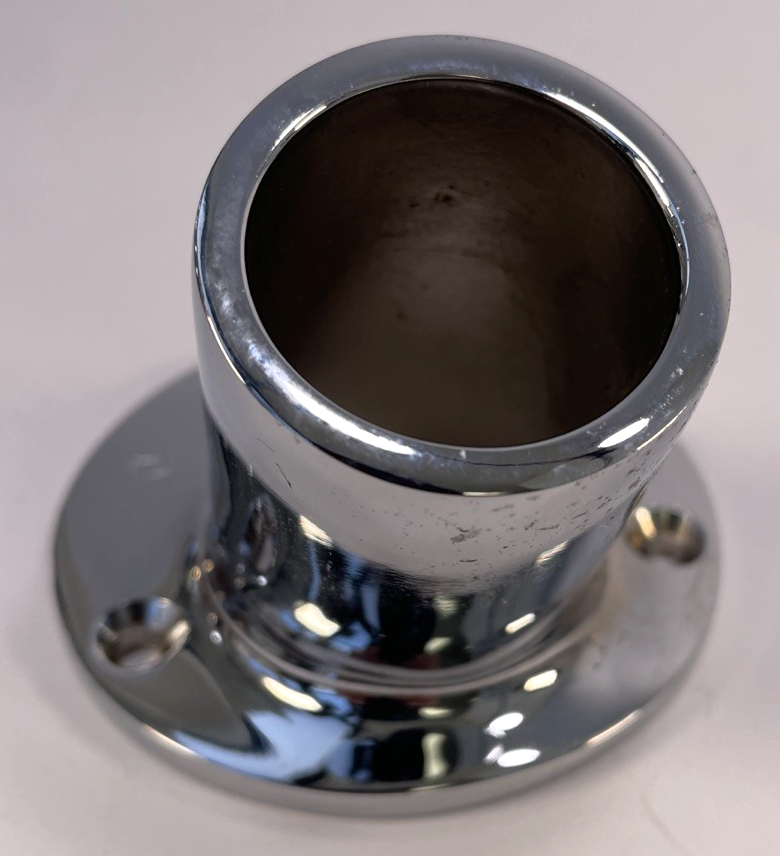 Wilcox Crittenden 1 1/4" ID 60° Boat Rail Fitting Marine Stainless Steel Chrome