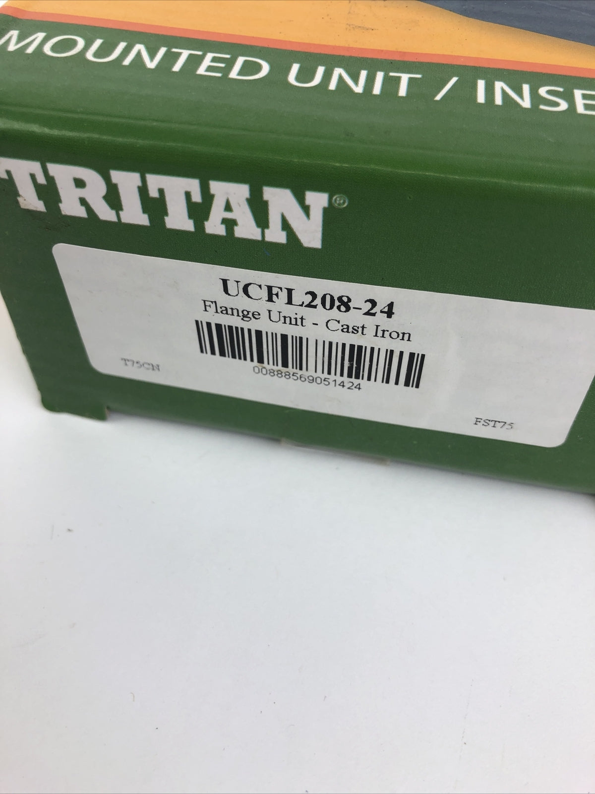 TRITAN Flange Units Cast Iron UCFL208-24 Mounted Bearing Unit / Insert - LOOK