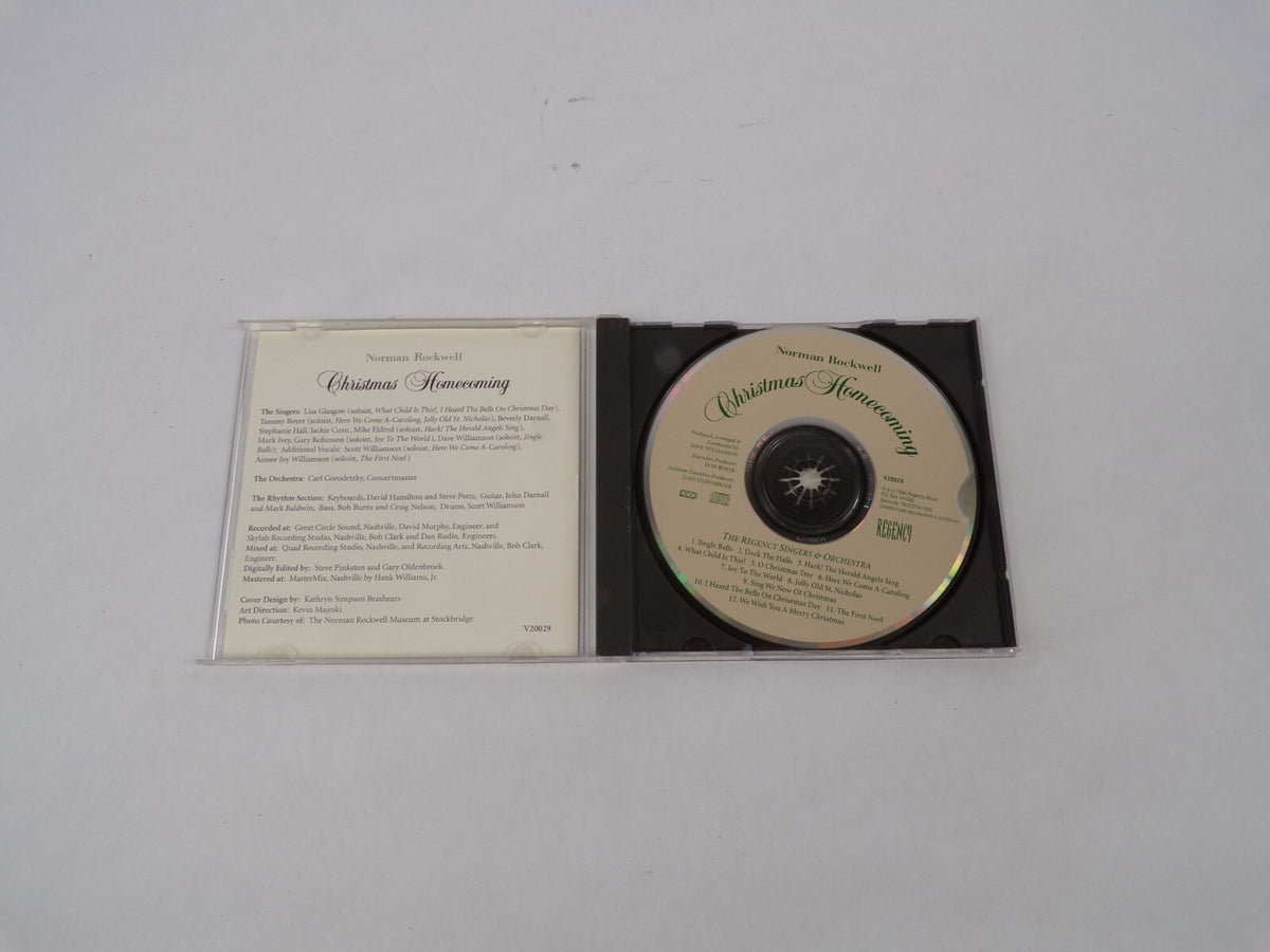 Norman Rockwell Christmas Homecoming Jingle Bells Deck The Halls Hark! The CD#67
