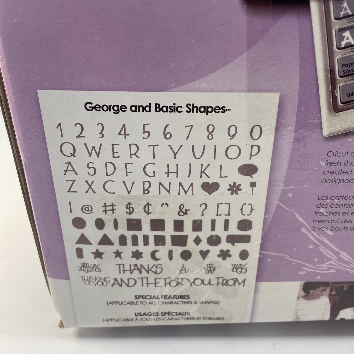 Cricut Personal Electronic Cutter Machine CRV001 Open Box