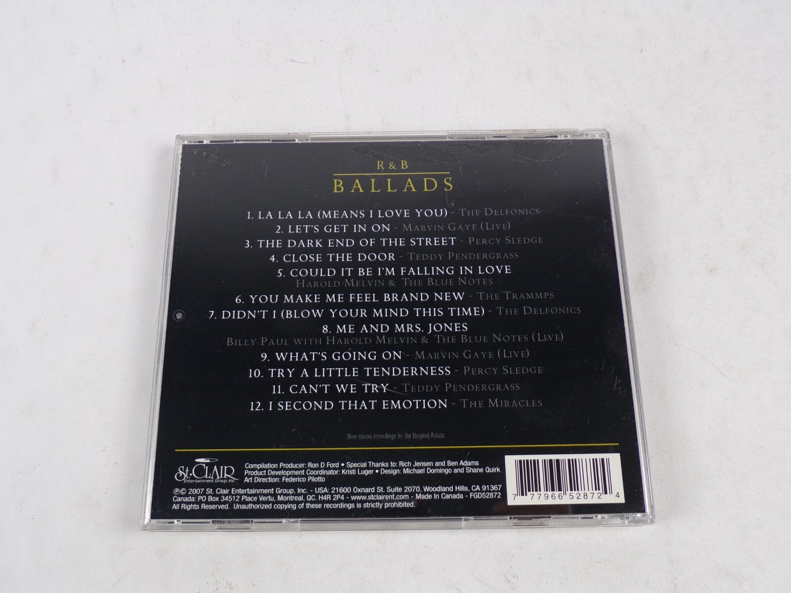 Forever Gold R&B Ballads La La La (Means I Love You) Let's Get In On The CD#53