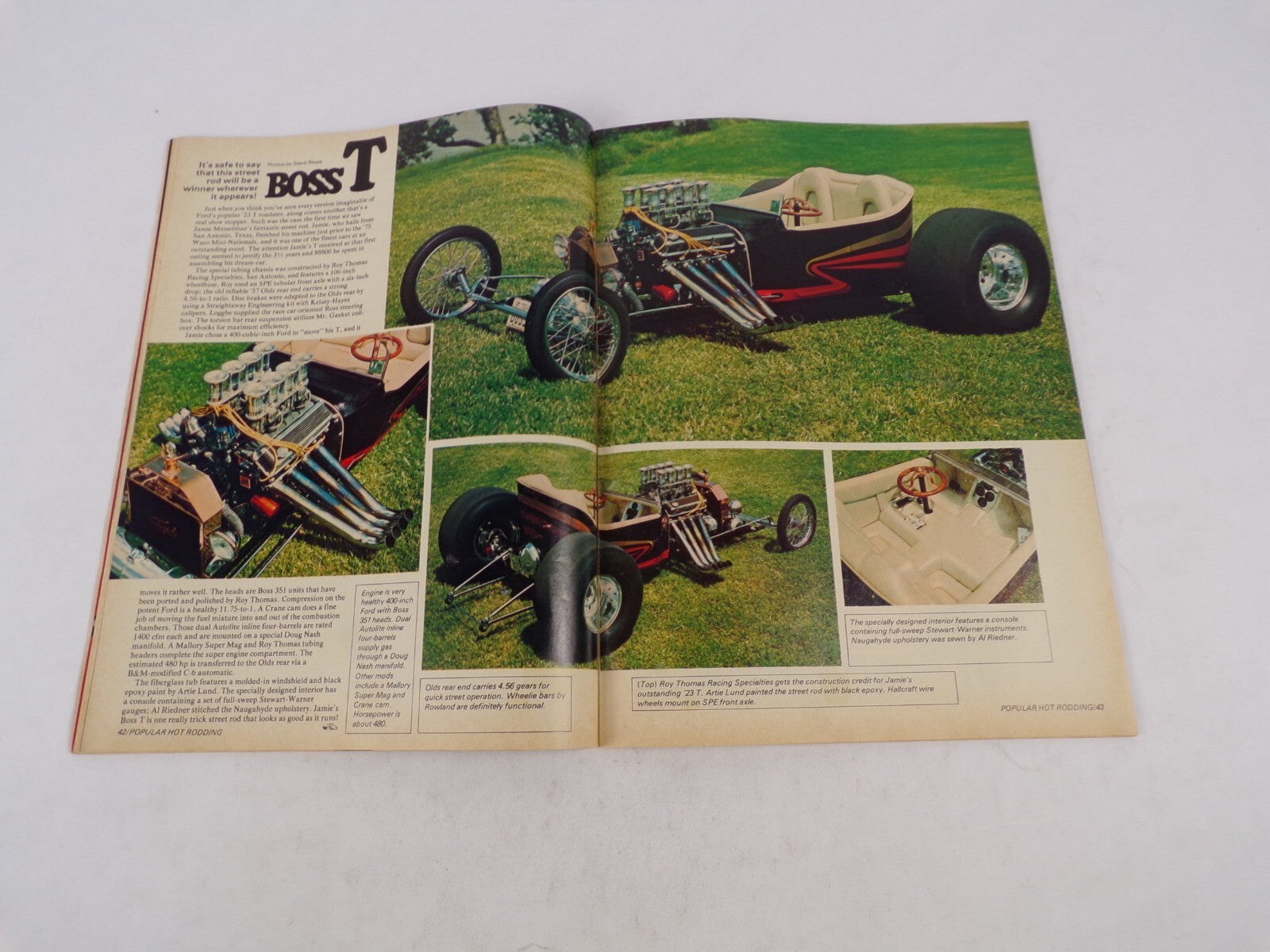 September 1975 Hot Rod Magazine Double Your Chevy's Horsepower! The ABC's Of Str