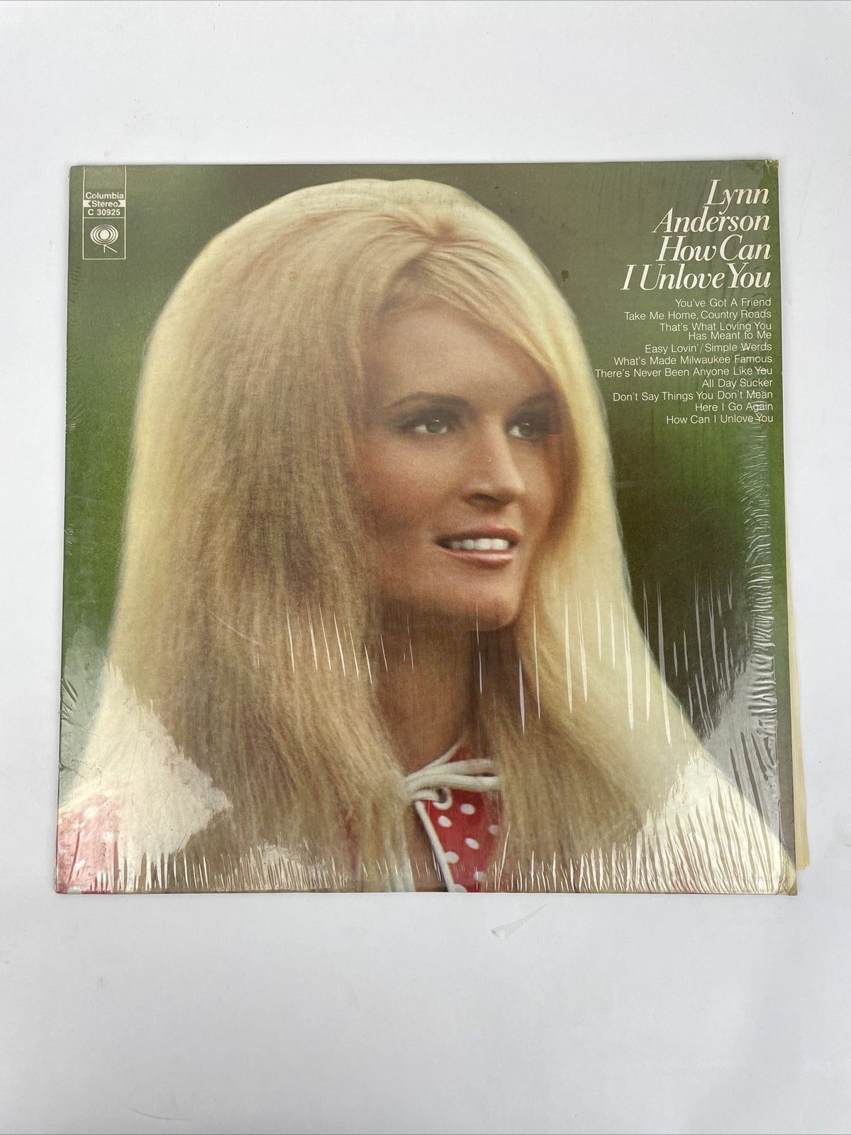 LP - Lynn Anderson - How  Can I Unlove You - Country Rock Columbia Records
