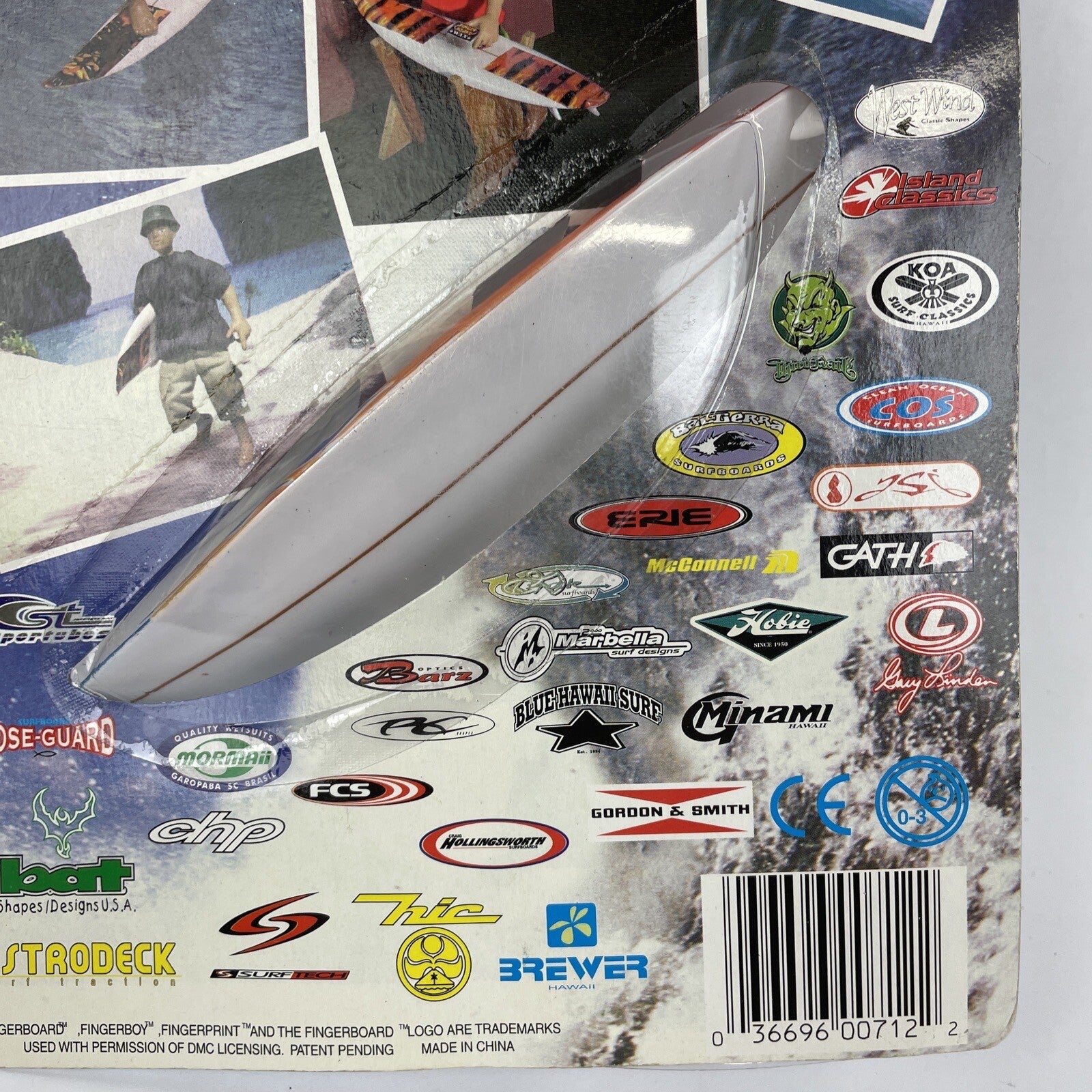 Finger Board Extreme Fingerboy Fingergirl Surfboard Surfing CH Edition RARE FIND