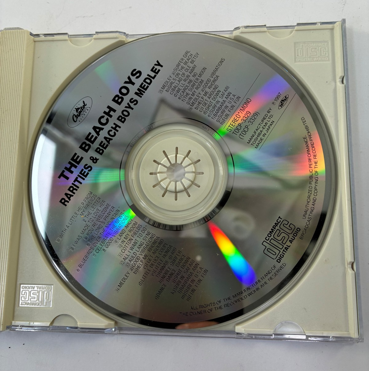 The Beach Boys Rarities Capitol Japan CD 1997