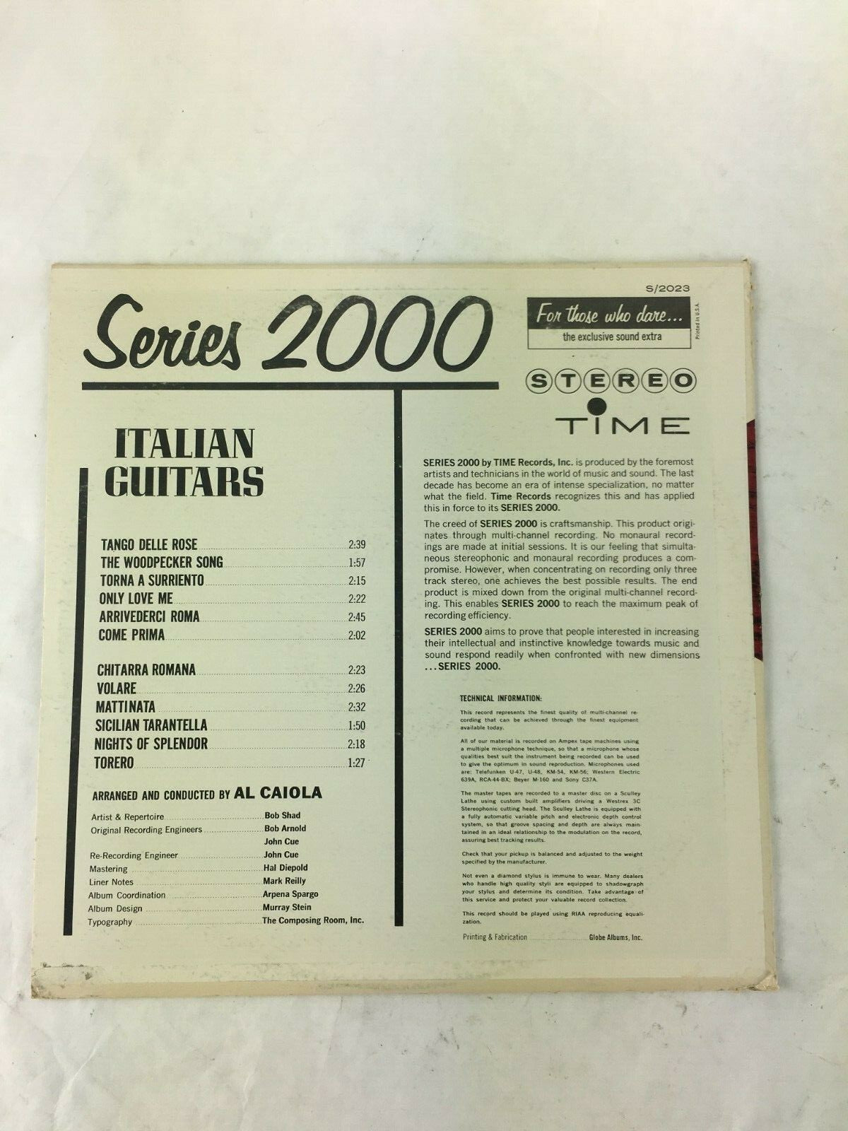 SERIES 2000 ITALIAN GUITARS