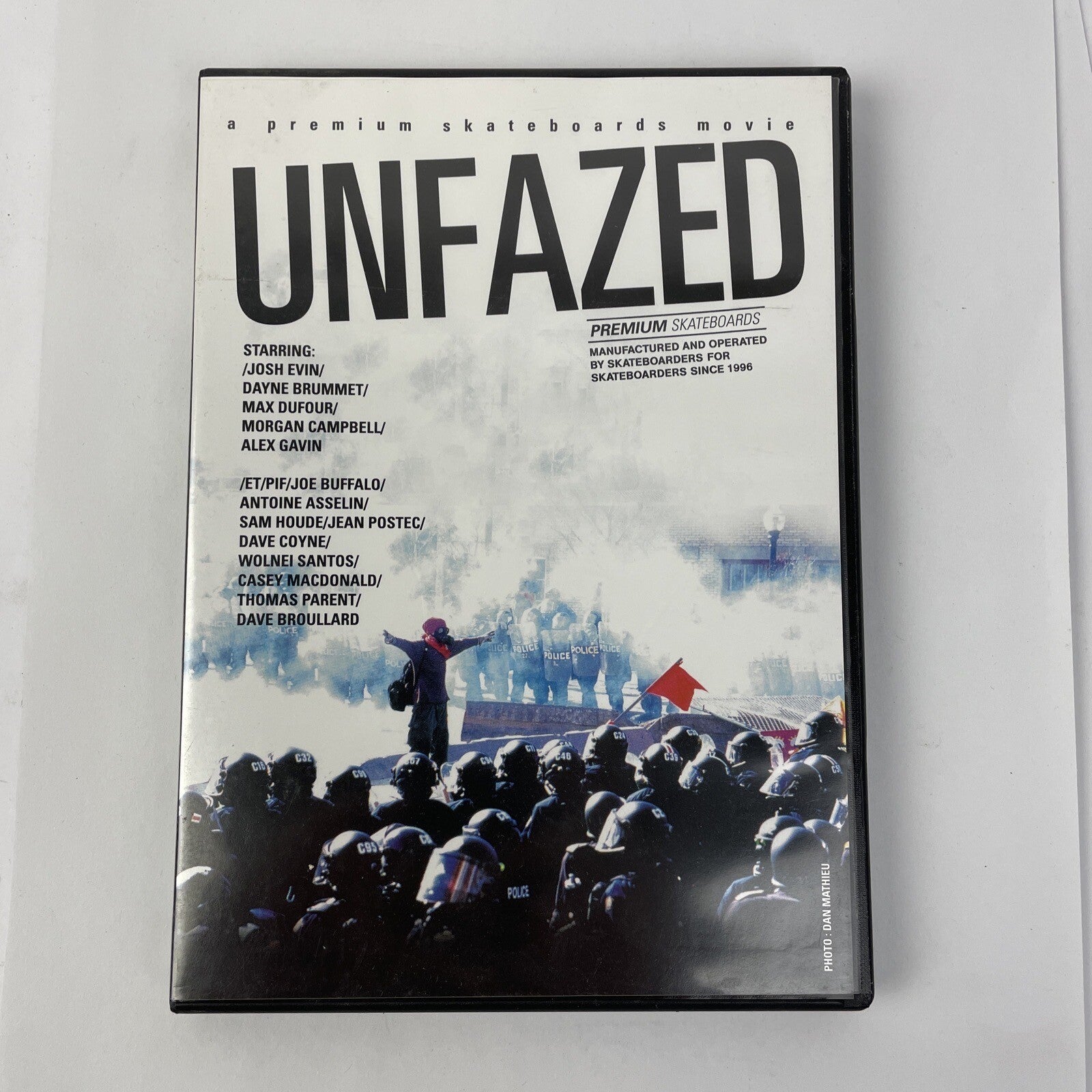 " Unfazed "A Premium Skateboards Movie (DVD) Josh Evin Dayne Brummet Max Dufour