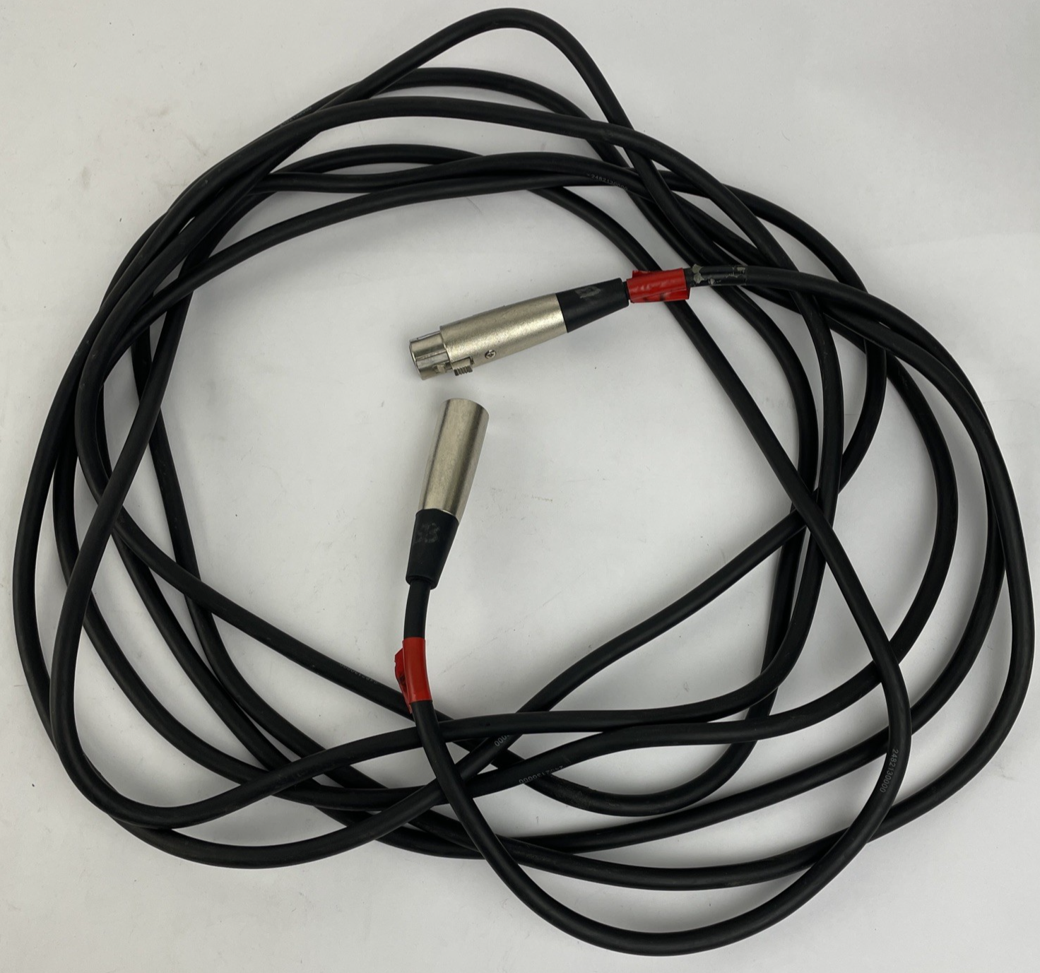 3-Pin Mini XLR Female to 3-Pin XLR Male Lavalier Microphone Cable Mic Cord 18'