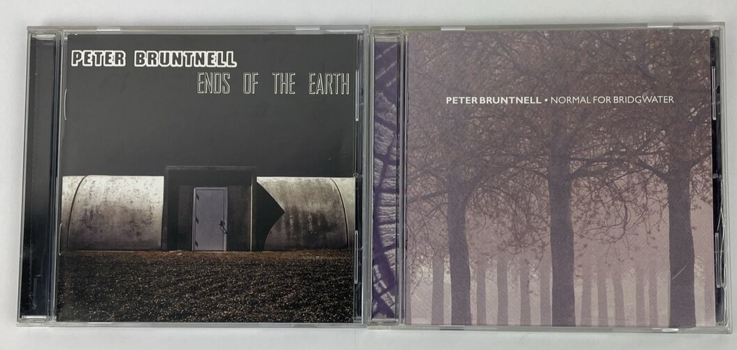 2 x  Peter Bruntnell Audio CD - Ends of the Earth - Normal For Bridgewater    BC