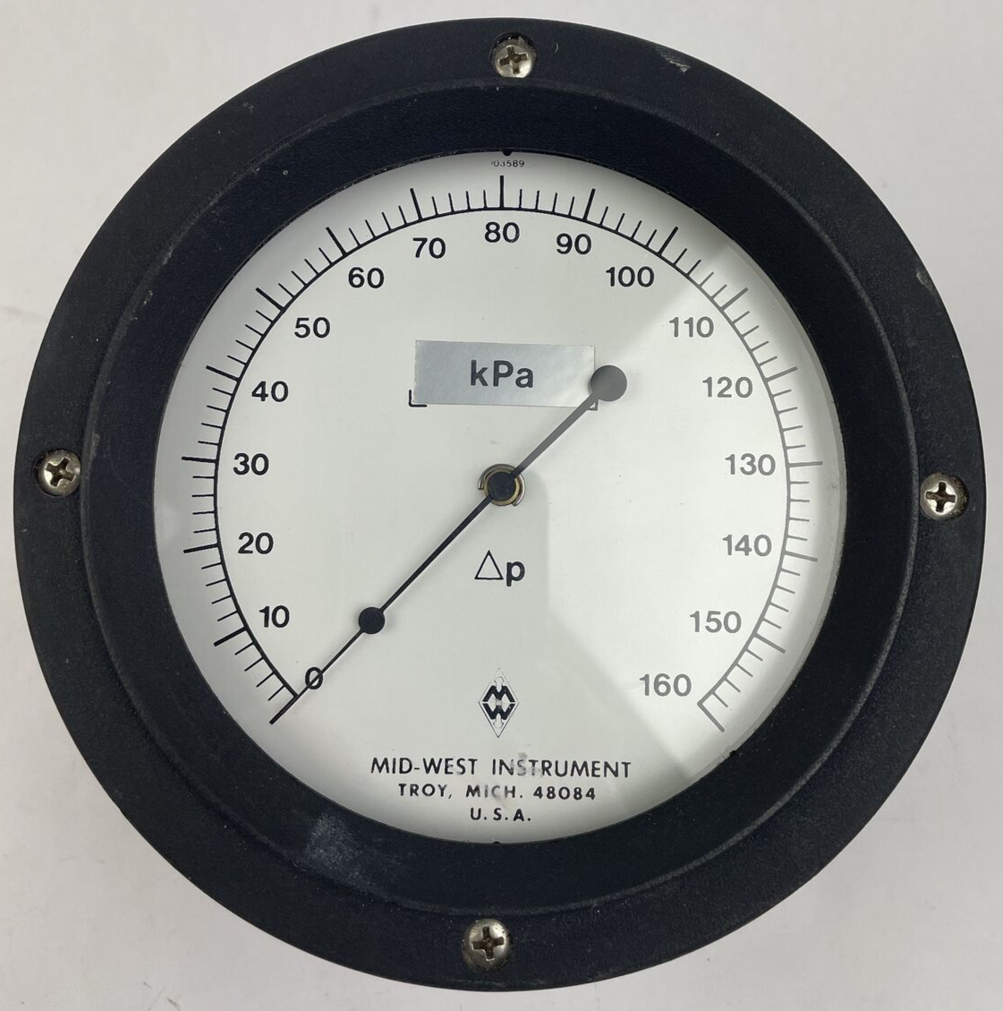 Mid-West Instrument 0-160 kPa Gauge Model # 111SME-10-YO SOLAR P/N 190214-1