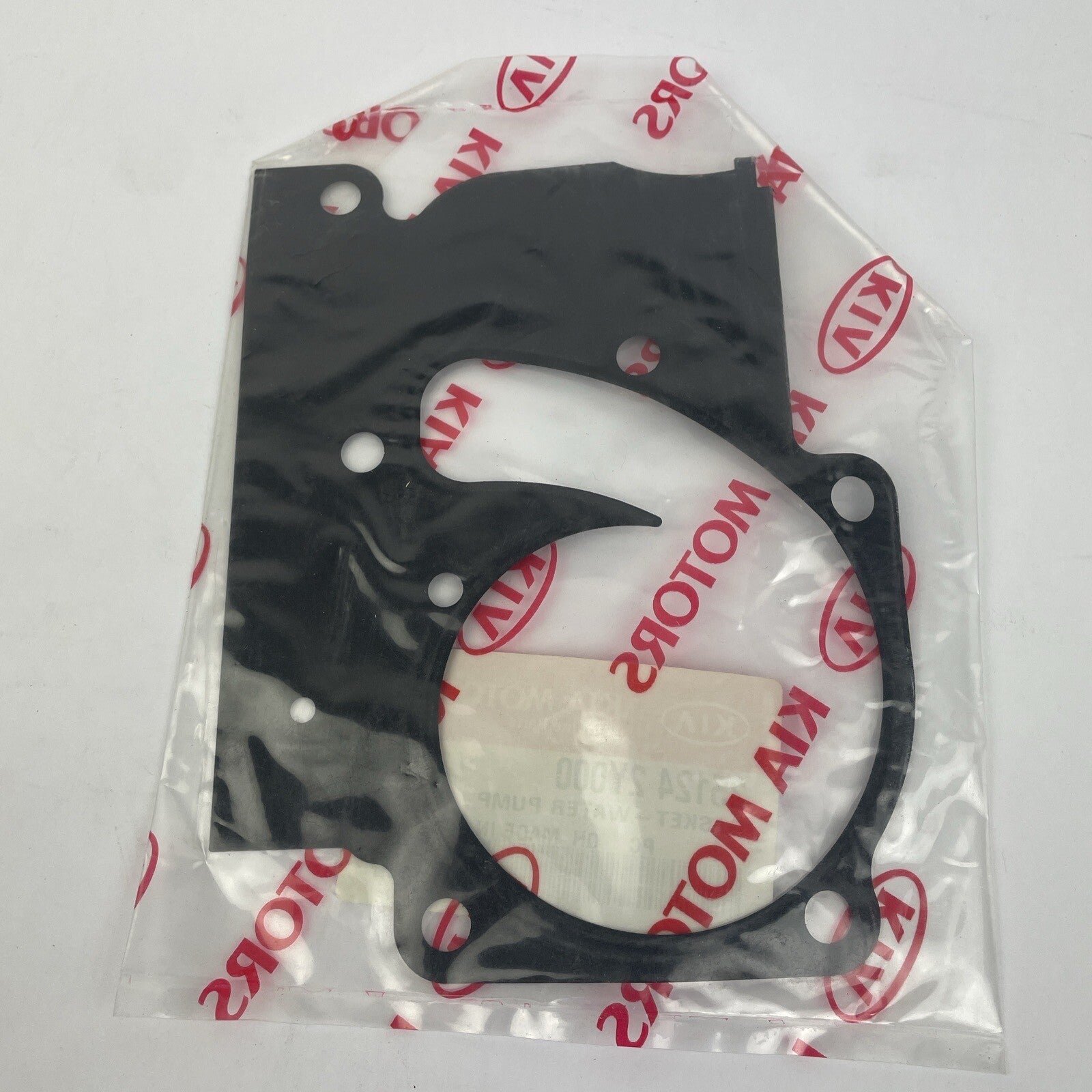 Kia Genuine Parts 25124-2Y000 water pump gasket OEM NOS cooling system sealing gasket for compatible Kia engine water pump applications.