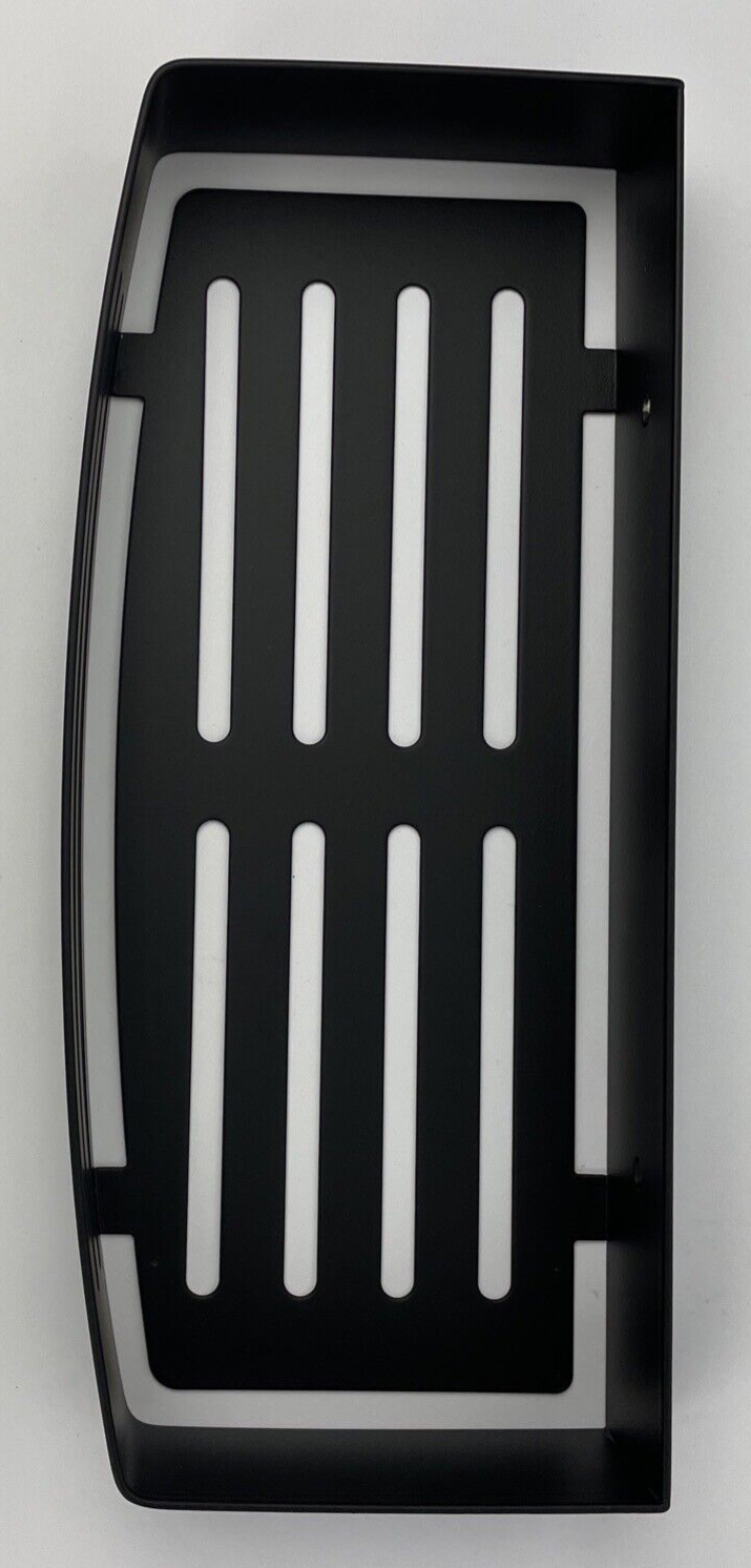 LaLOO Designer Shower Caddy Matte Black w Mounting Hardware 11 3/4" x 5" x 13/4"