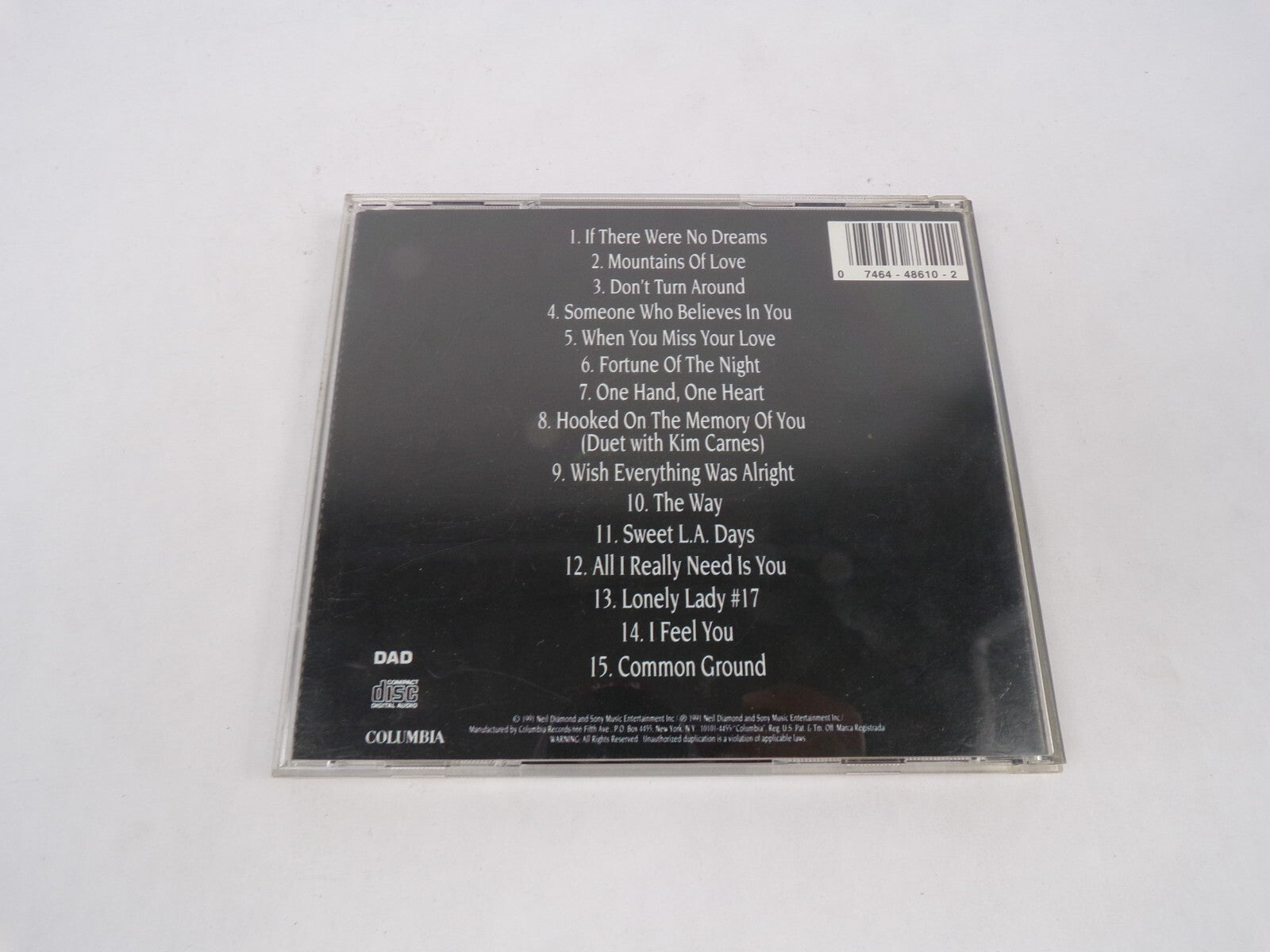 Neil Diamond Lovescape If There Were No Dreams Mountains of Love Dont Turn CD#63