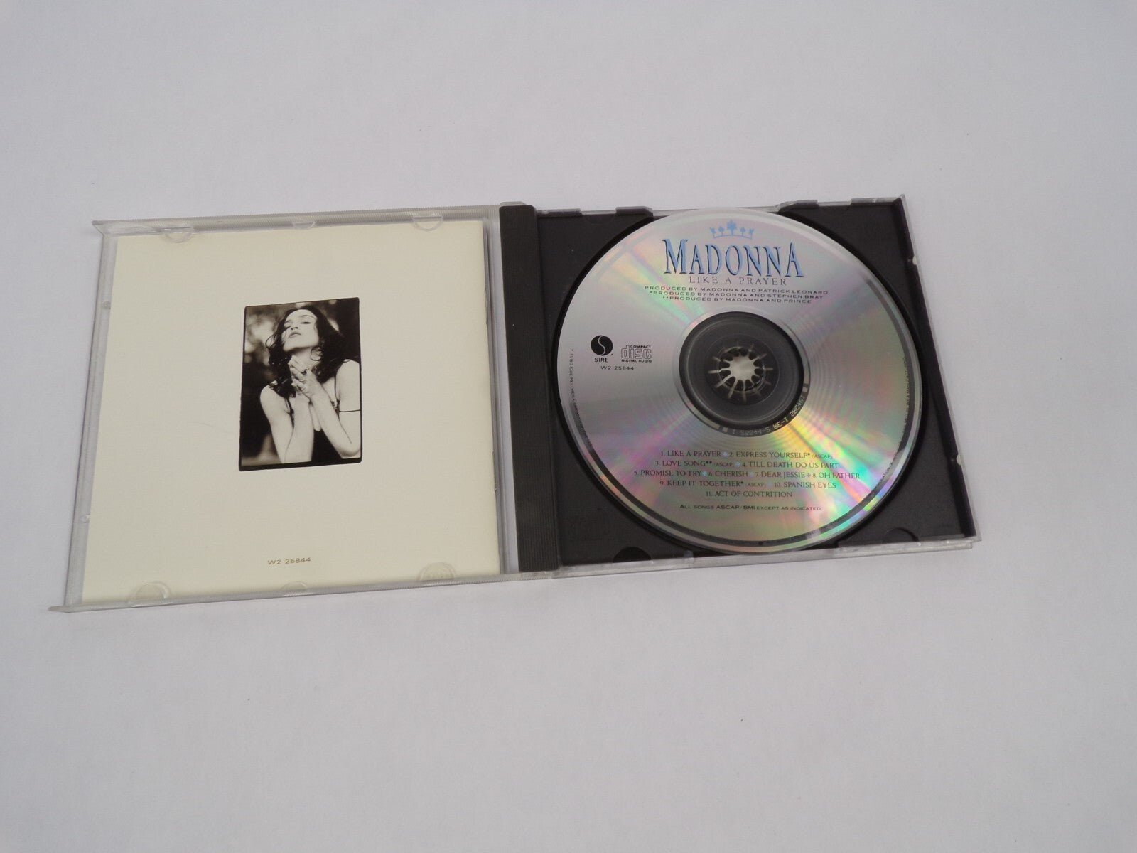 Madonna Like A Prayer Like A Prayer Express Yourself Love Song Till Death CD#63