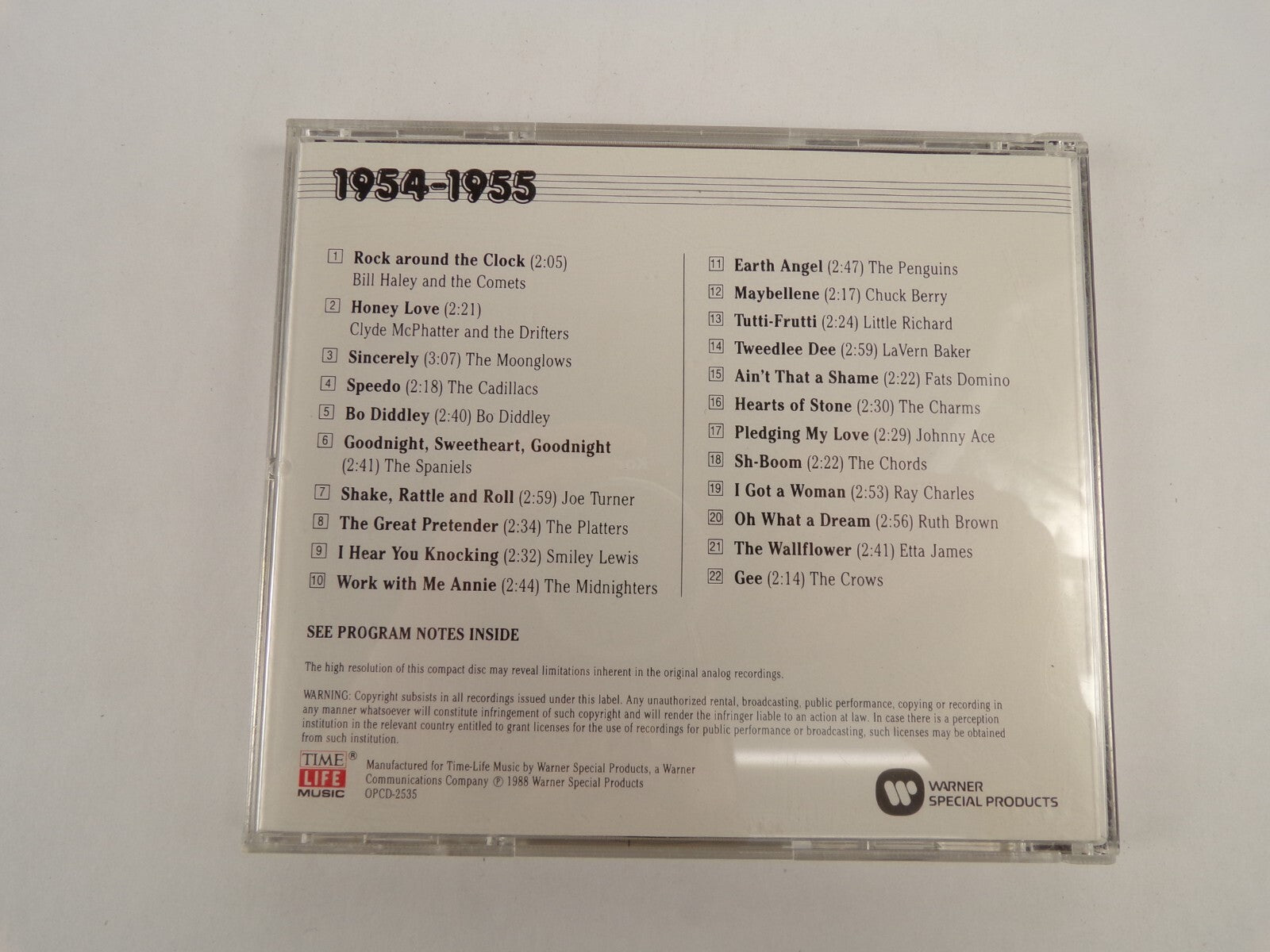 The Rock N Roll Era Rock Around The Clock Honey Love Sincerely CD#50