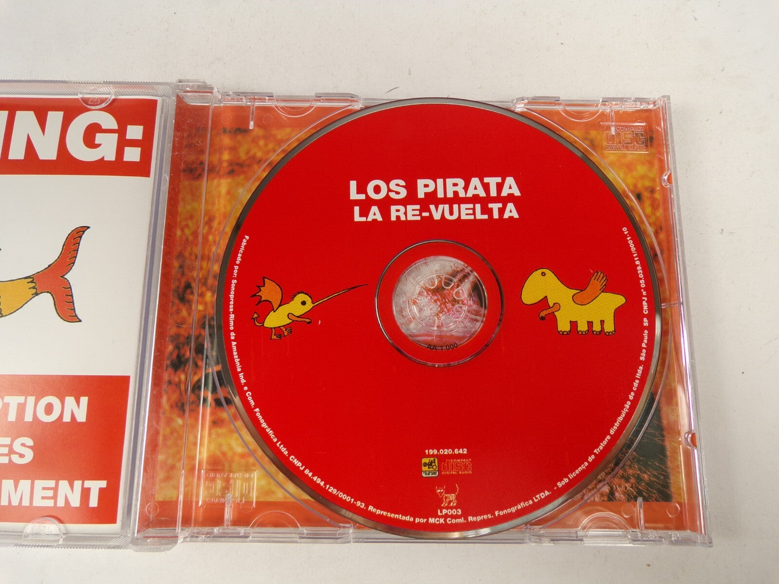 Los Pira Ta La Re-Vuelta Beverly-Krishna Deseo Sur Pancho Macca CD#45