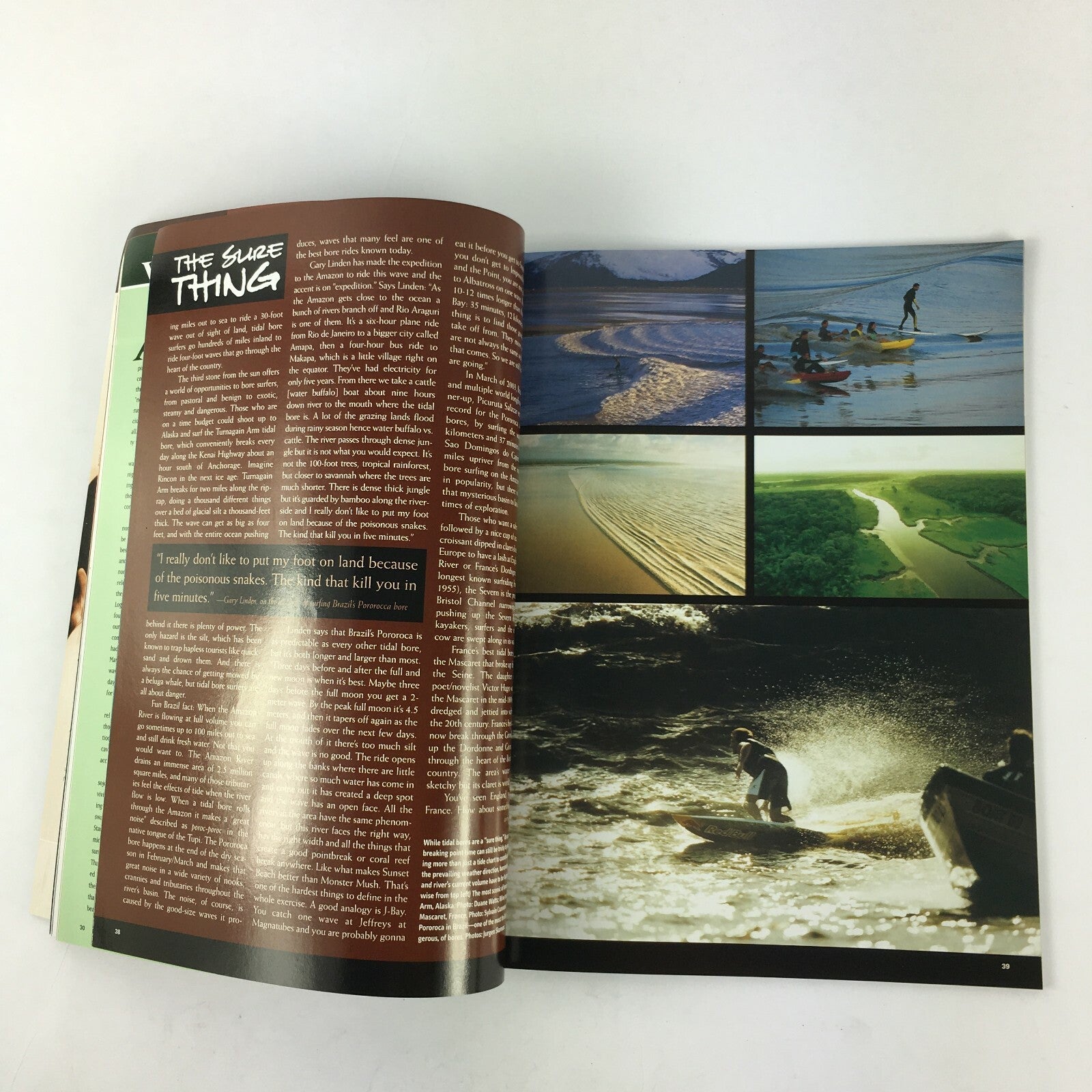 December 2003 Longboard Magazine Travelers Tales Timor Tortola Tidal Waves