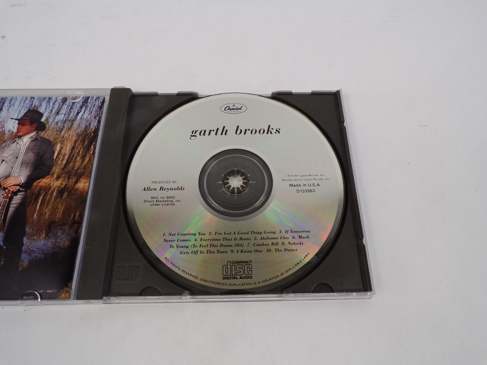 Garth Brooks Not Counting You If Tomorrow Never Comee Alabama Clay CD#67