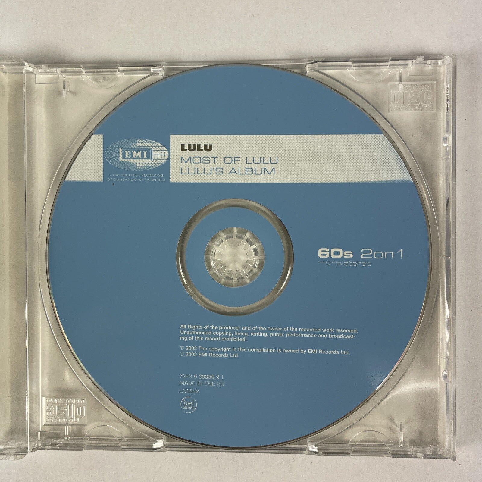  Lulu - Most Of Lulu / Lulu's Album  Dual CD (2002)   #28 