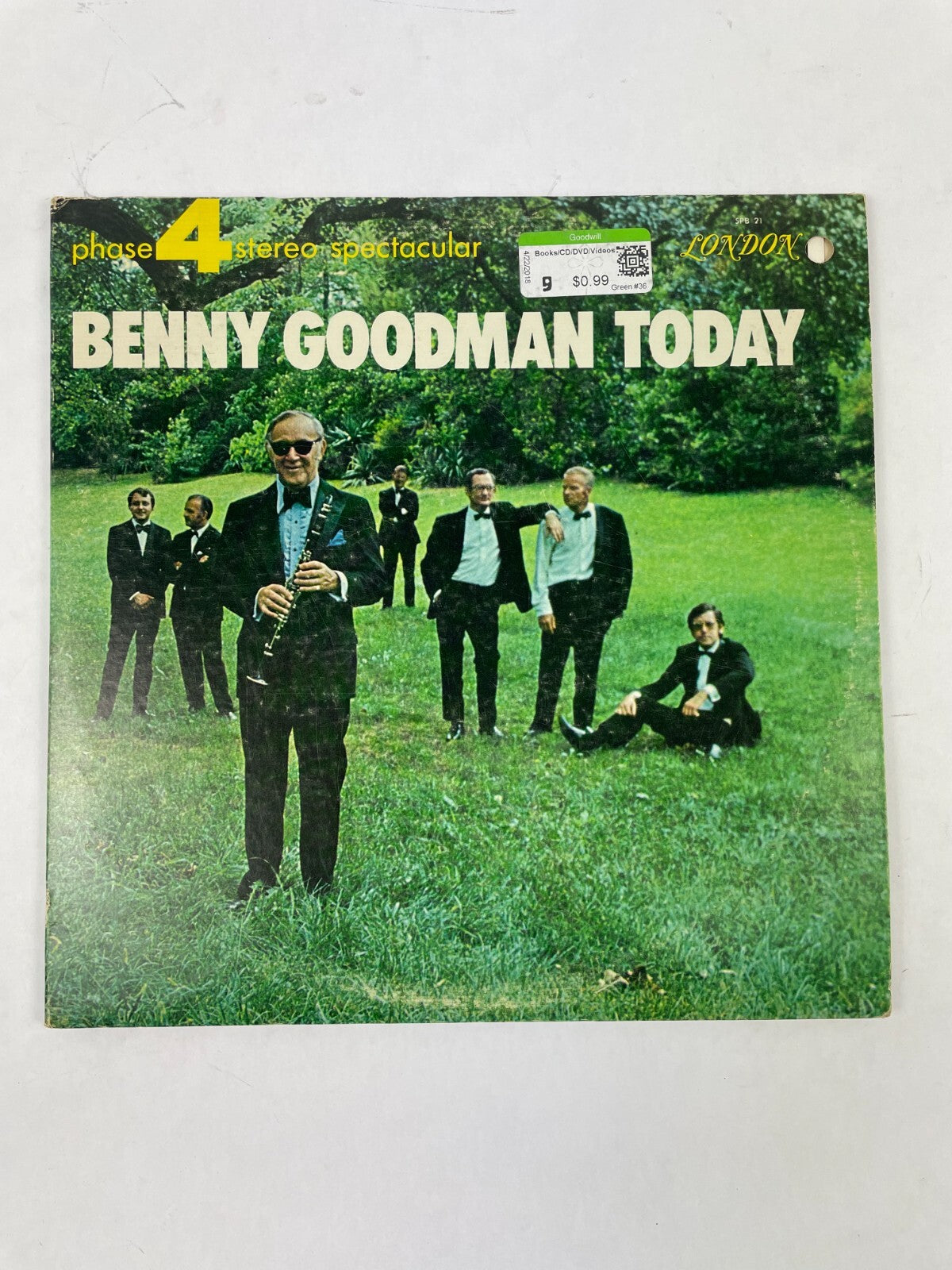 Benny Goodman Today Lets Dance Sweet Georgia Brown If I Had You Vinyl Record