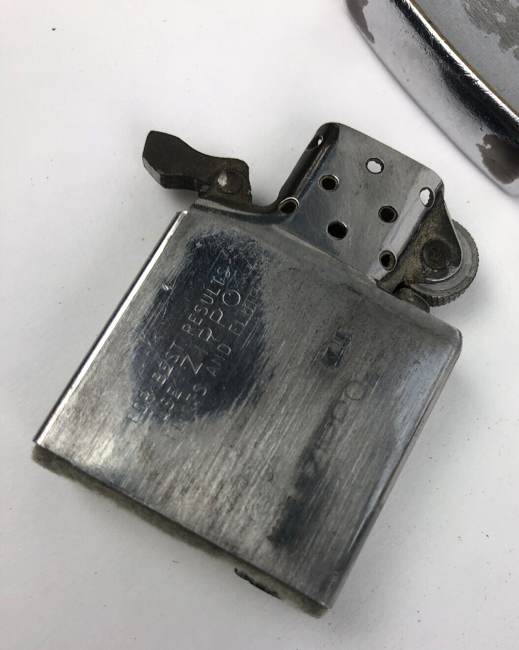 60th Anniversary Vintage OEM Zippo Rare Collectors Edition Flip Lighter - LOOK