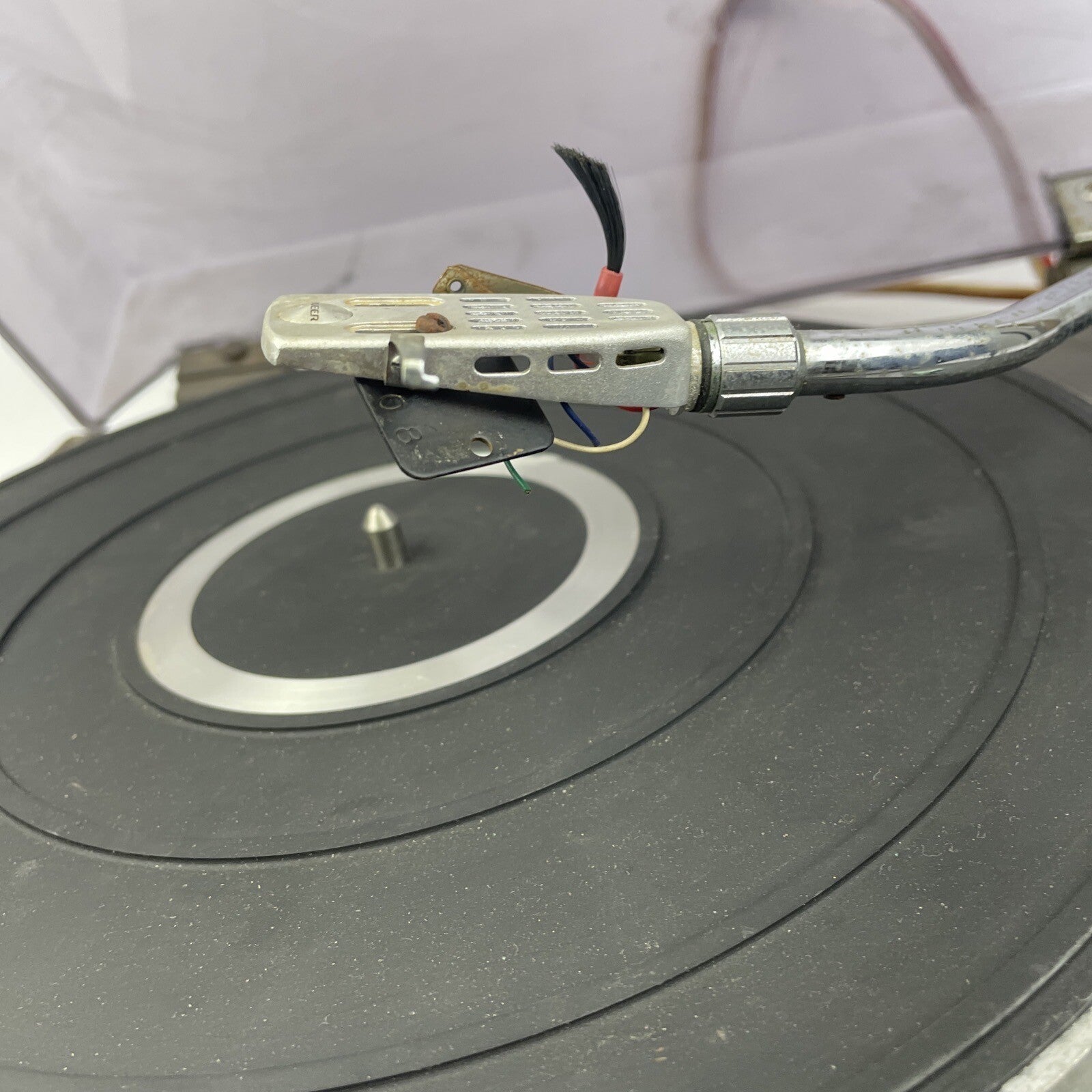Vintage Pioneer PL-120 turntable (sold for parts or Repair) As IS