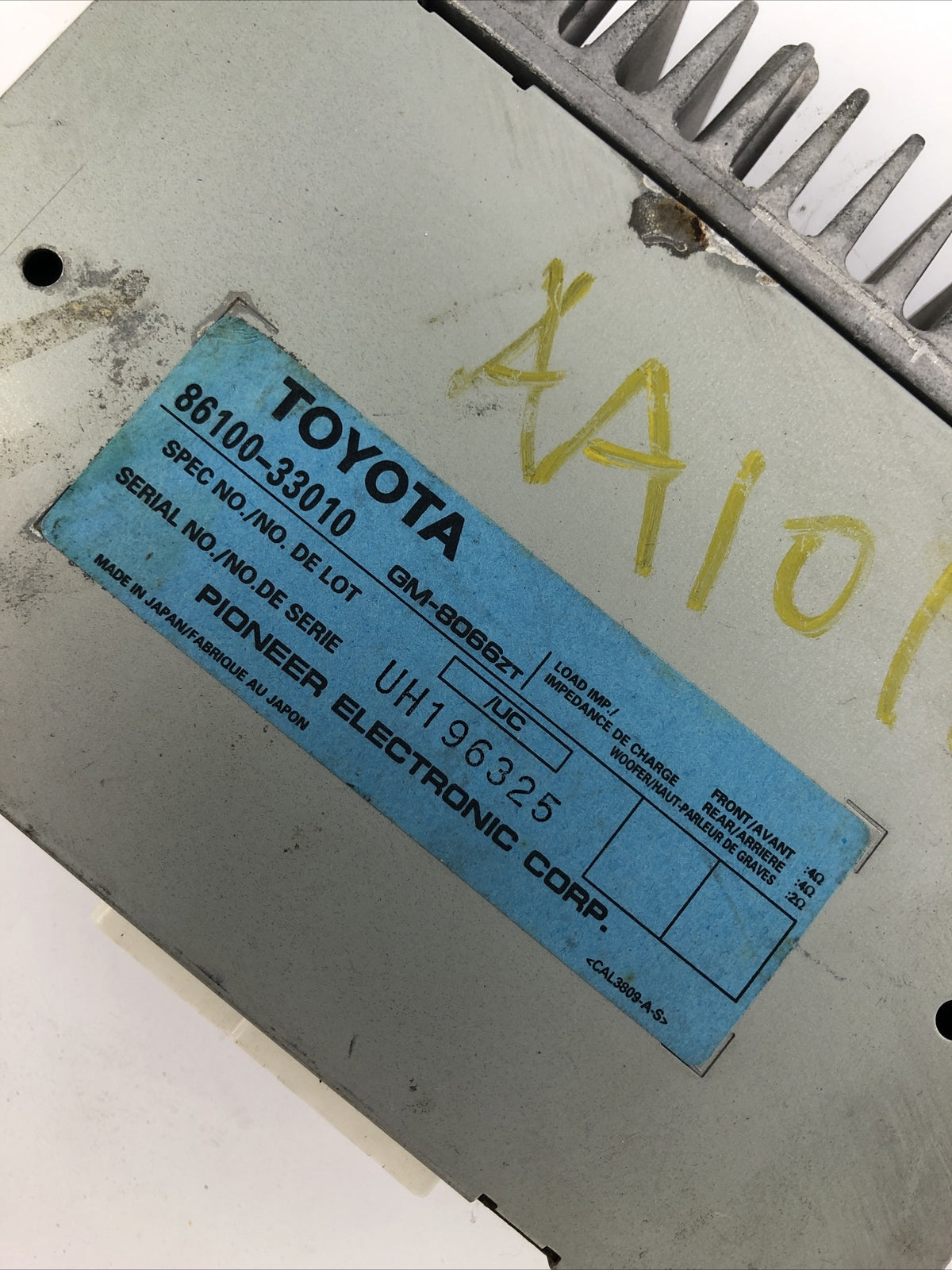 1997 98 99 00 01 LEXUS ES300 RADIO AUDIO AMPLIFIER OEM 86100-33010 PIONEER