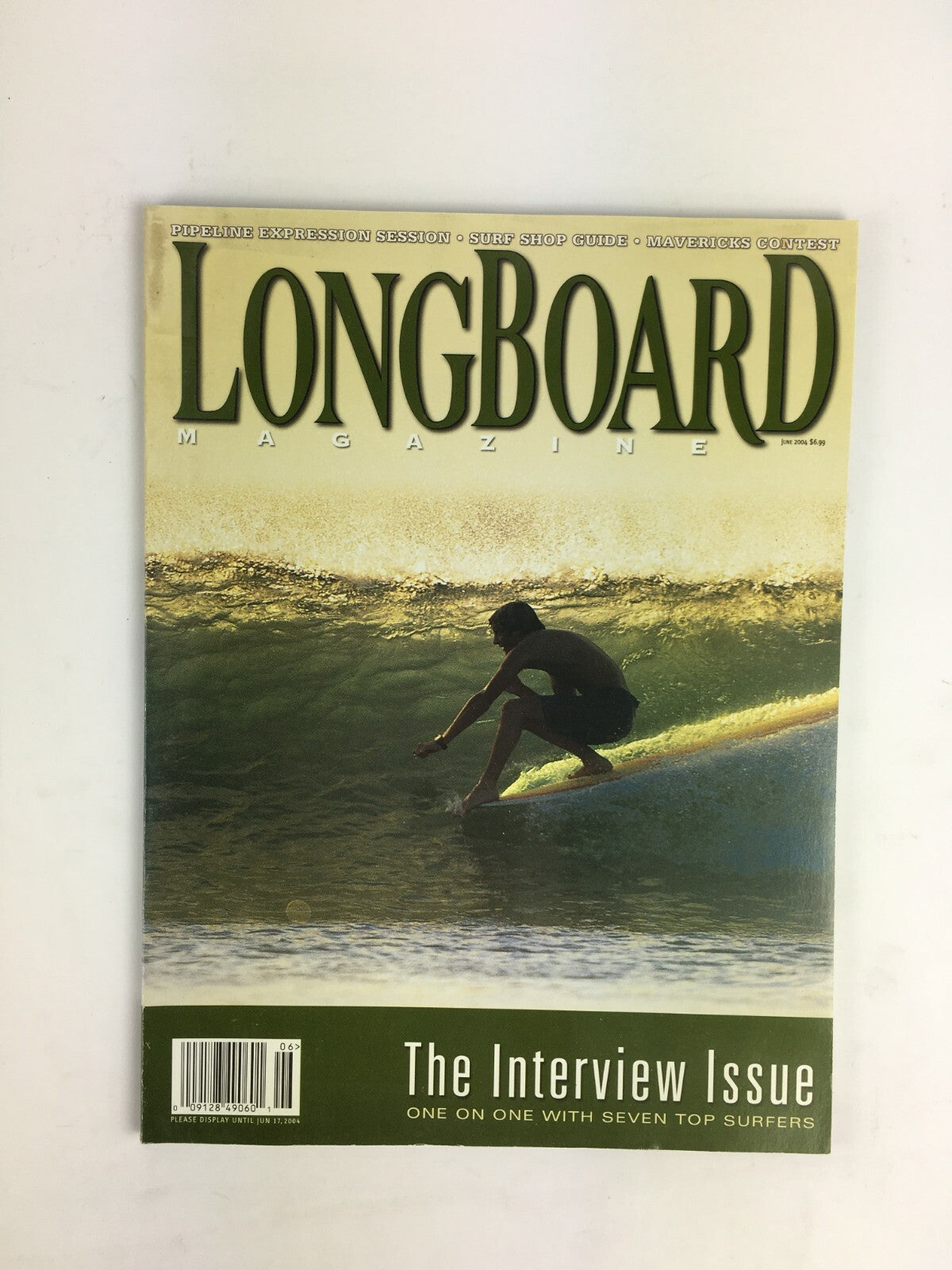 June 2004 Longboard Magazine The Interview Issue Pipeline Expression Session 
