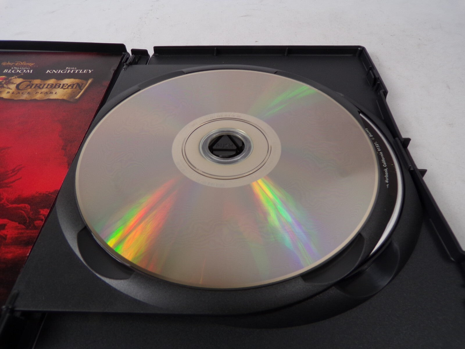 Pirates Of The Caribbean The Cruse Of The Black Pearl Johnny Depp DVD Movies
